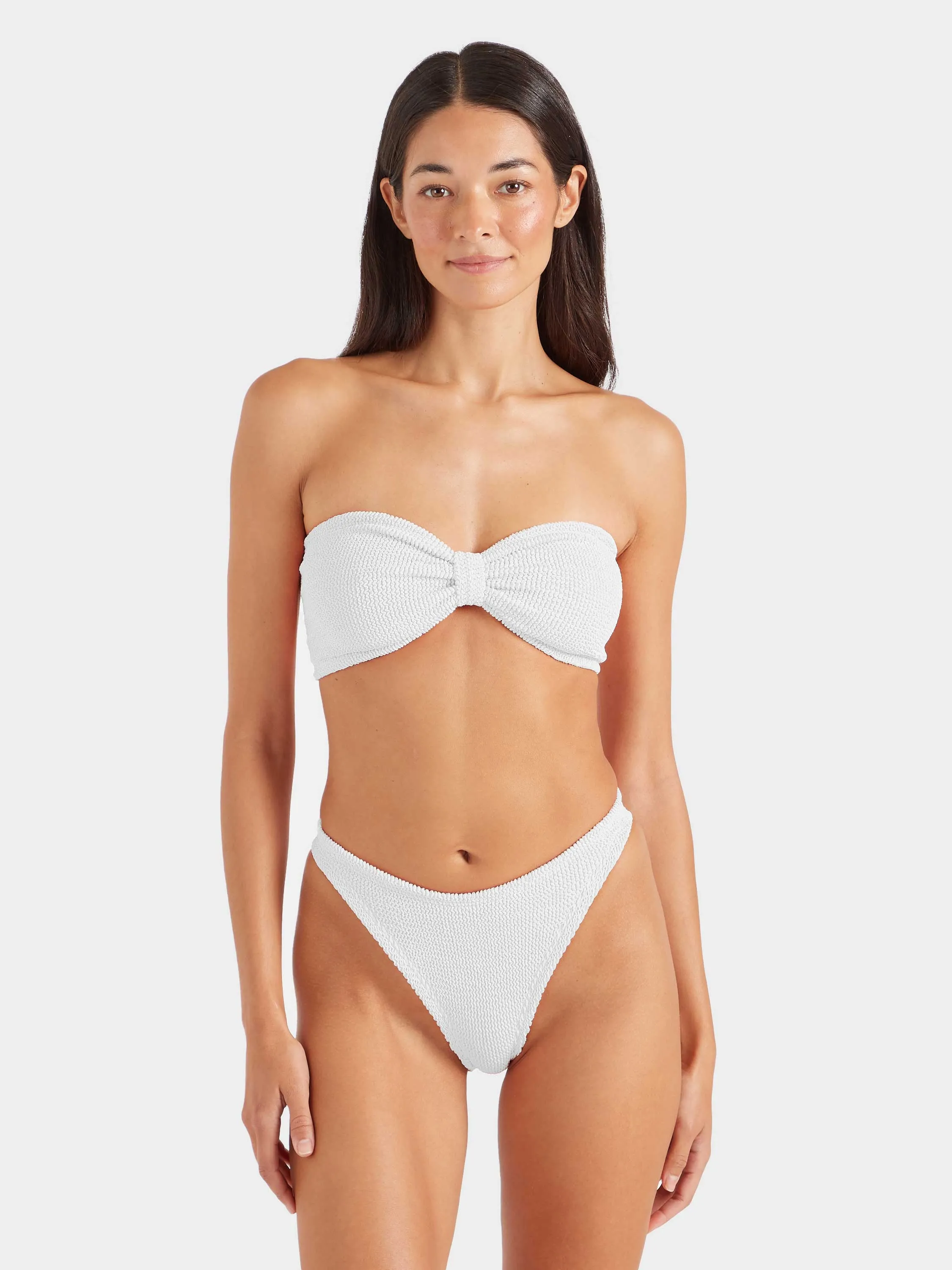 Jean Bikini - White sold by Hunza G