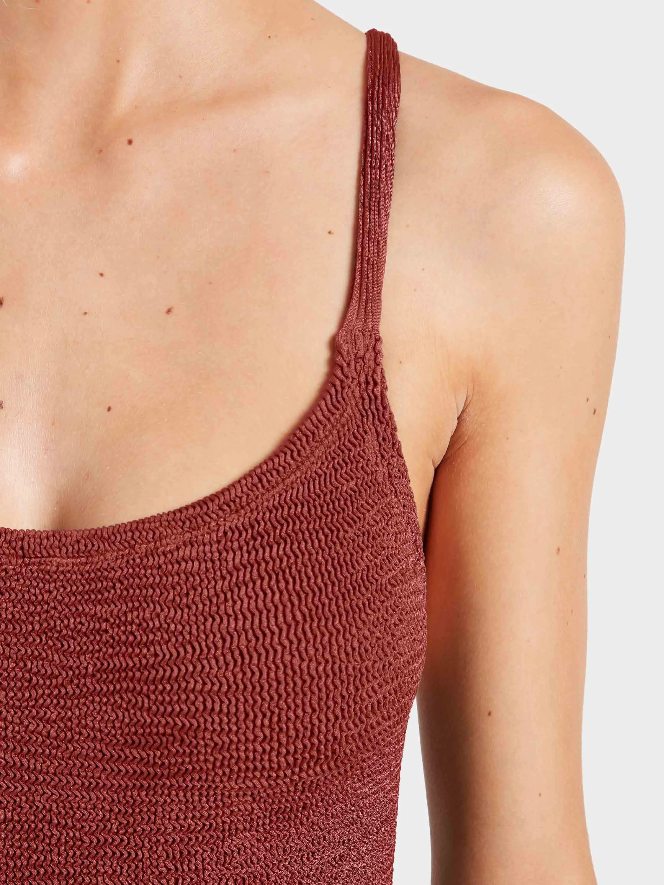 Bette Swim - Metallic Rosewood sold by Hunza G product image thumbnail 4