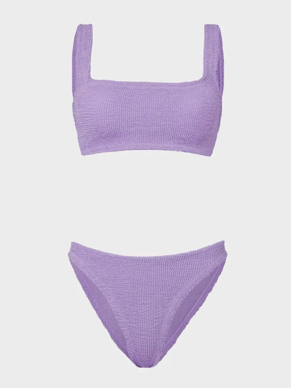 Coverage Xandra Bikini - Lilac made by Hunza G