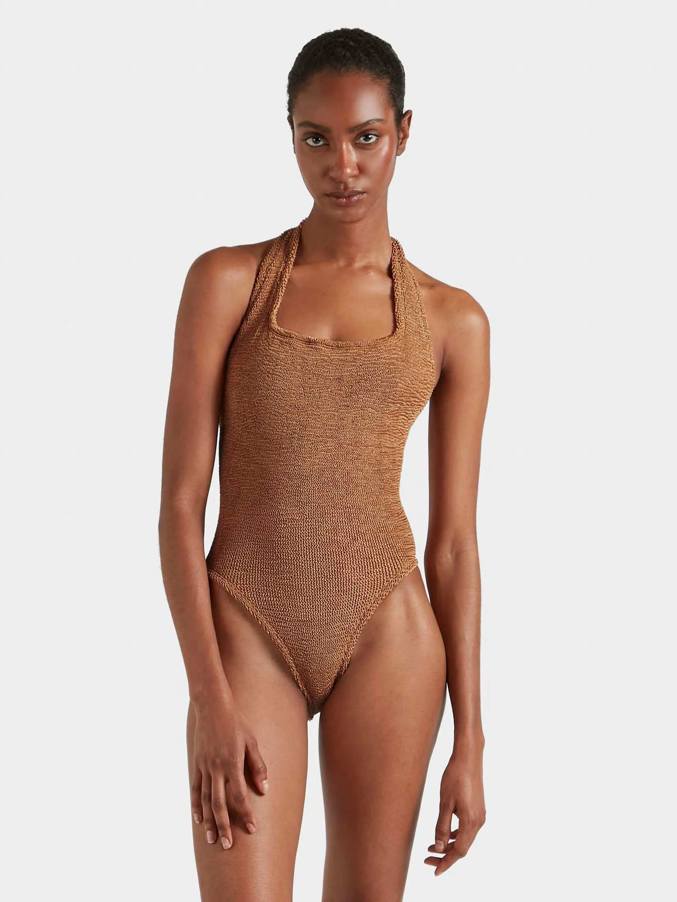Sandy Swim - Metallic Cocoa sold by Hunza G product image thumbnail 2