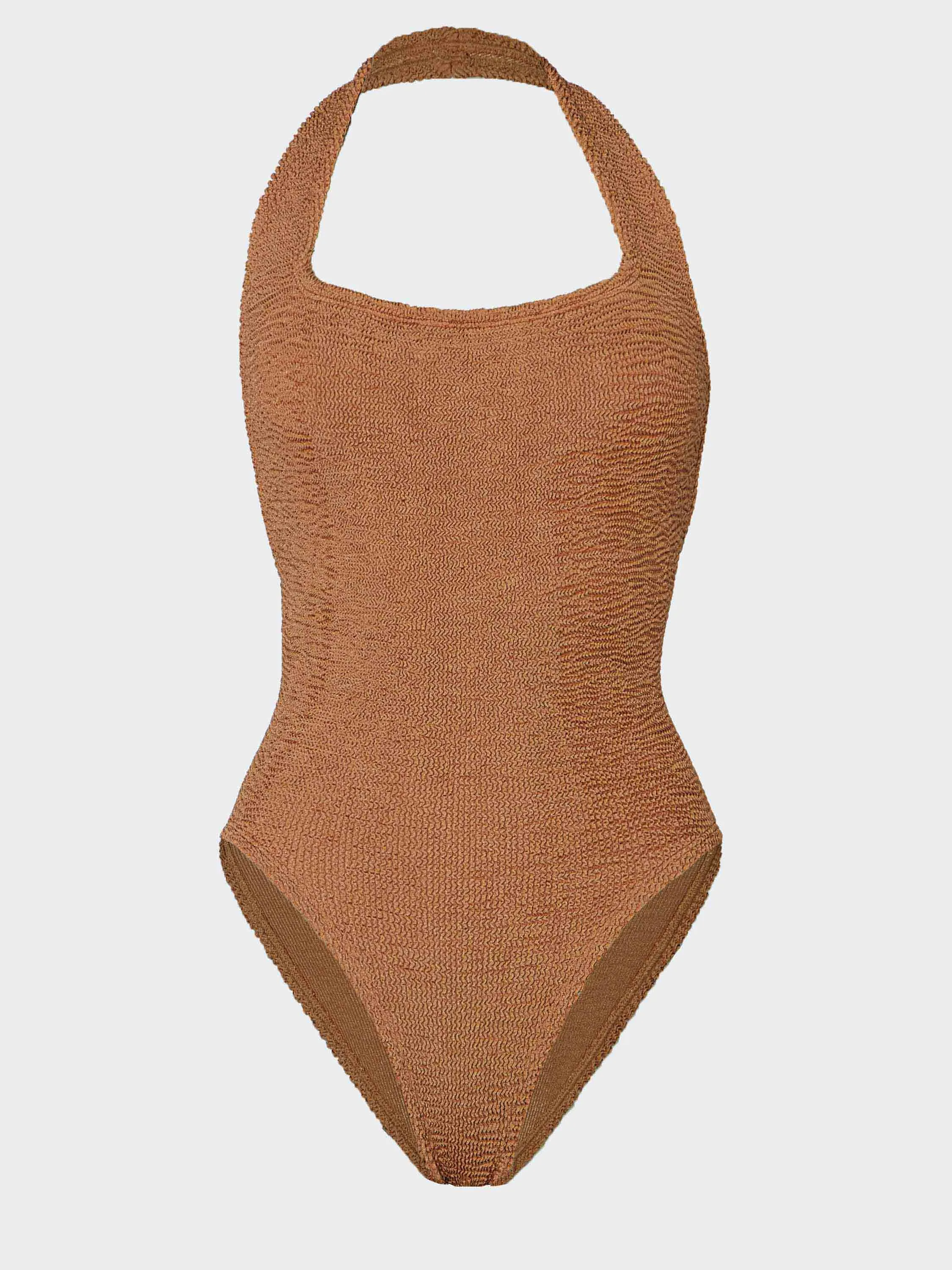 Sandy Swim - Metallic Cocoa sold by Hunza G