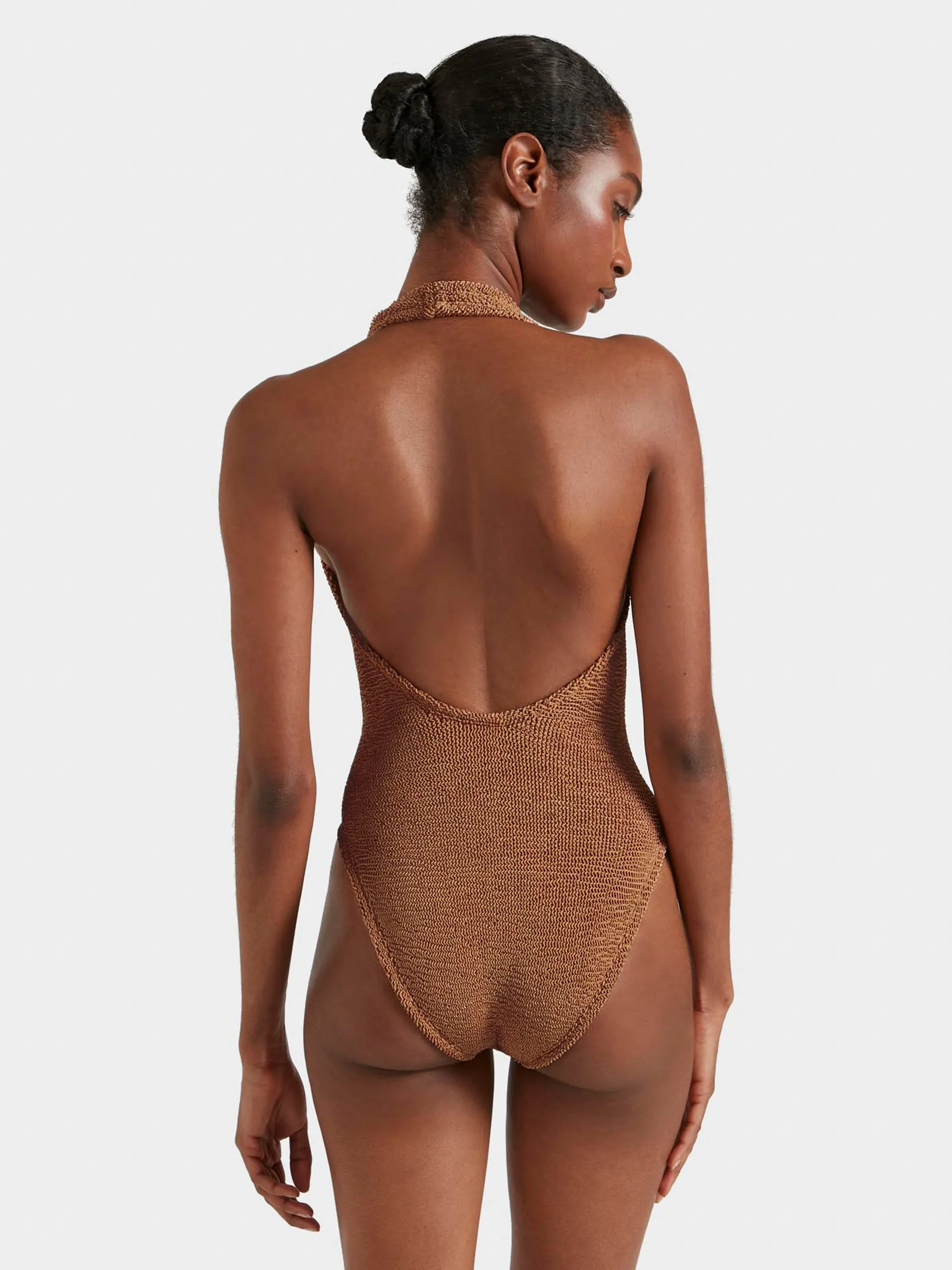 Sandy Swim - Metallic Cocoa sold by Hunza G product image thumbnail 3