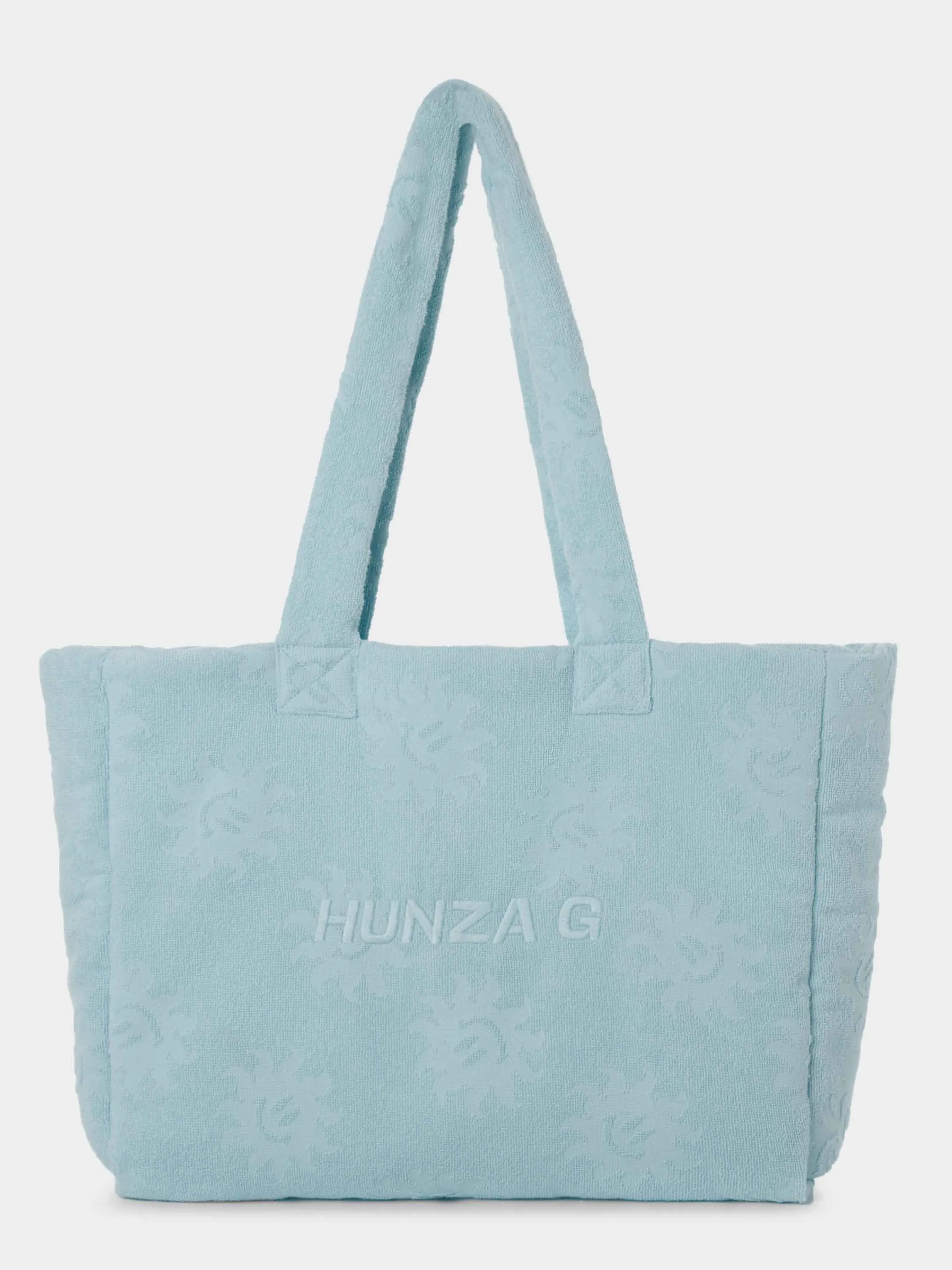 Sunny Towelling Beach Bag - Ice Blue sold by Hunza G