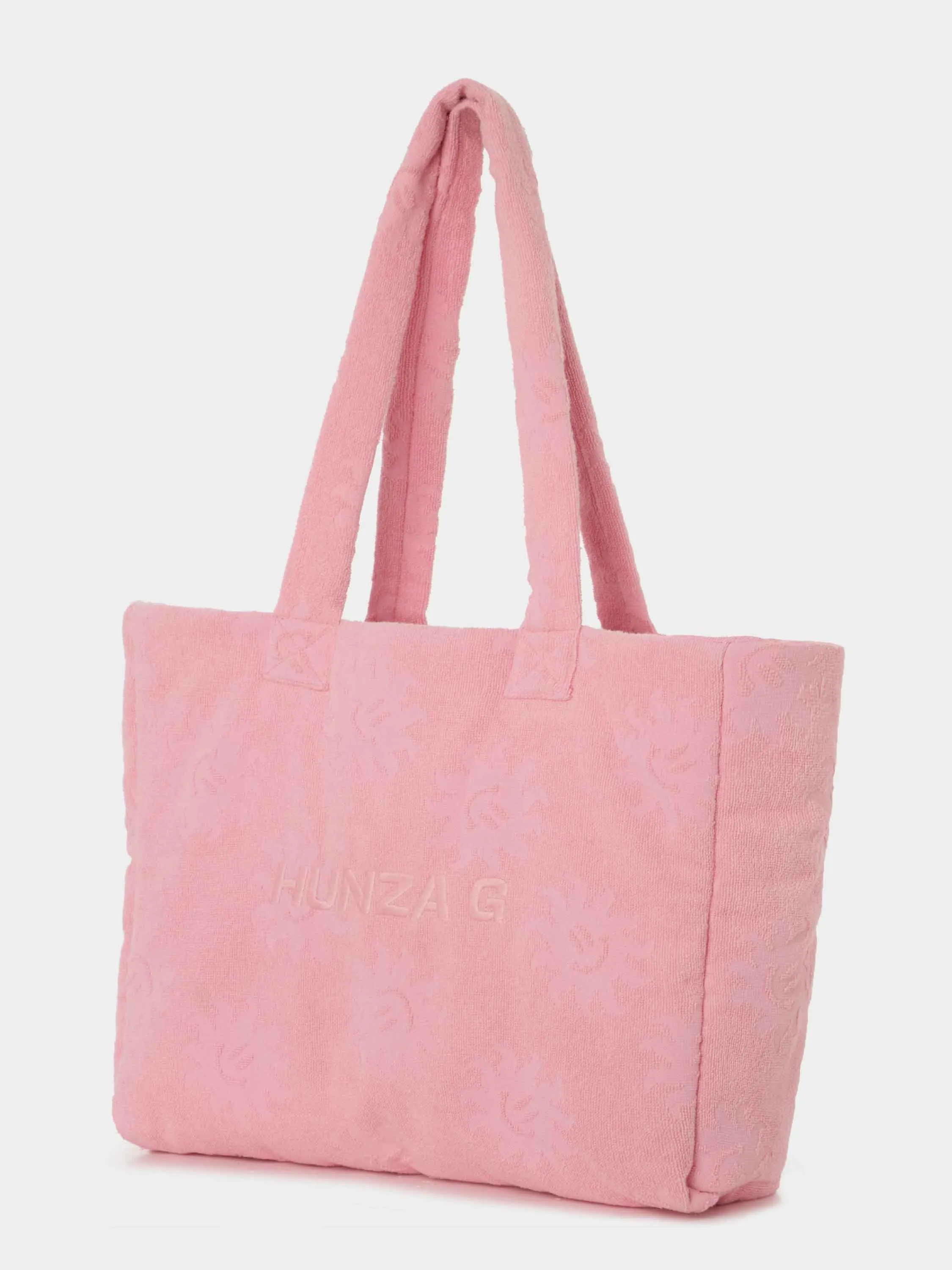 Sunny Towelling Beach Bag - Pink sold by Hunza G product image thumbnail 4