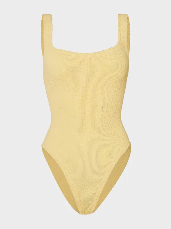 Square Neck Swim - Butter sold by Hunza G