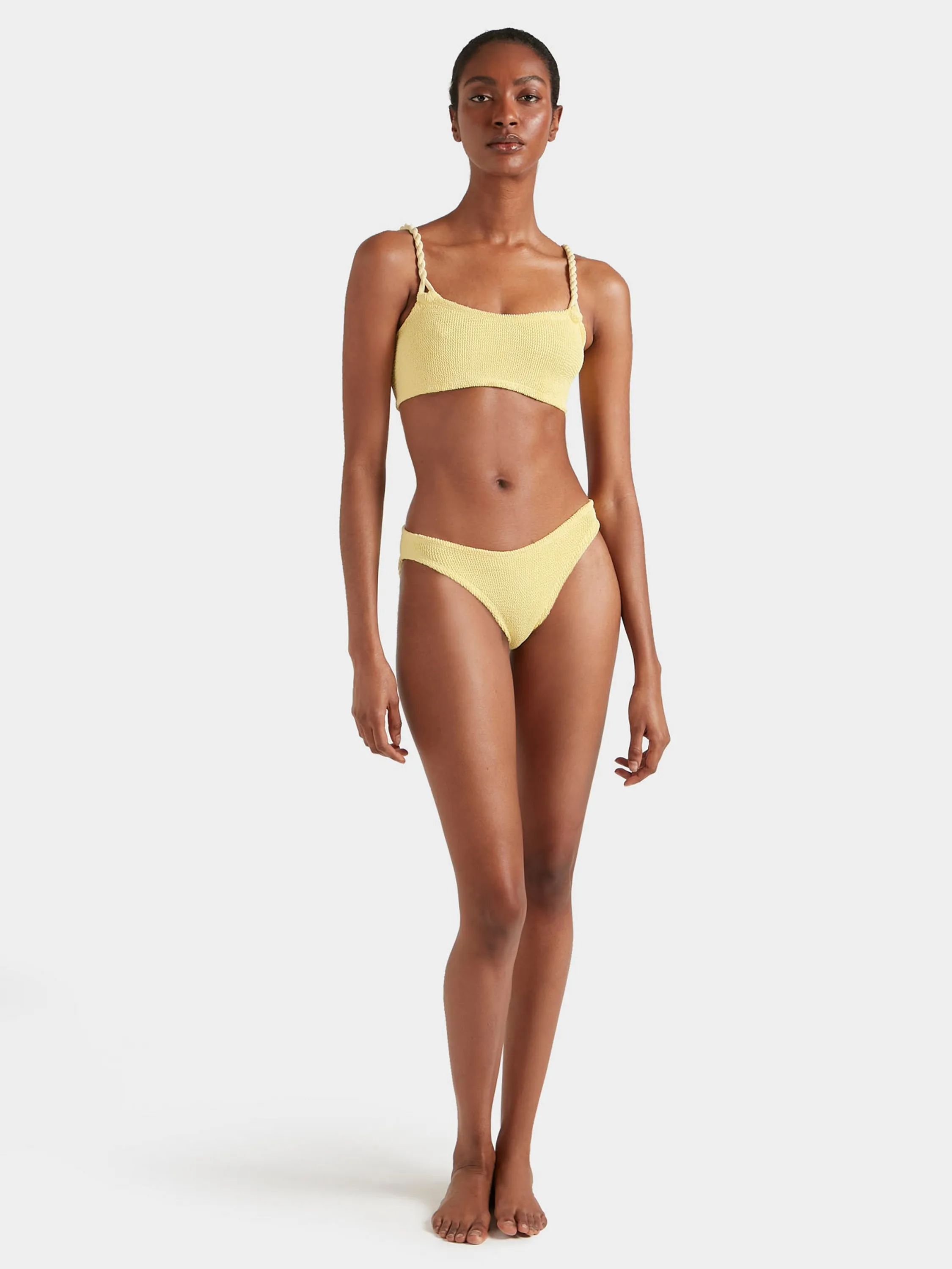 Phoebe Bikini - Butter sold by Hunza G product image thumbnail 5