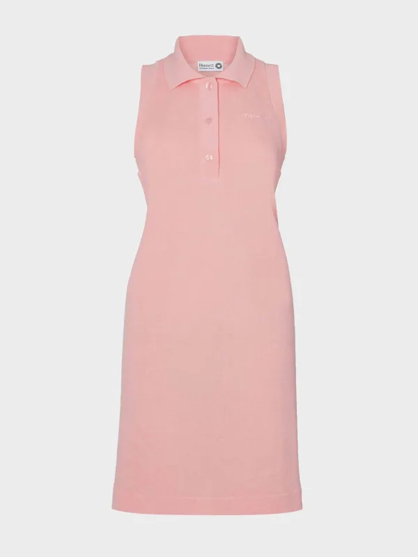 Terry Towelling Tennis Dress - Pink made by Hunza G