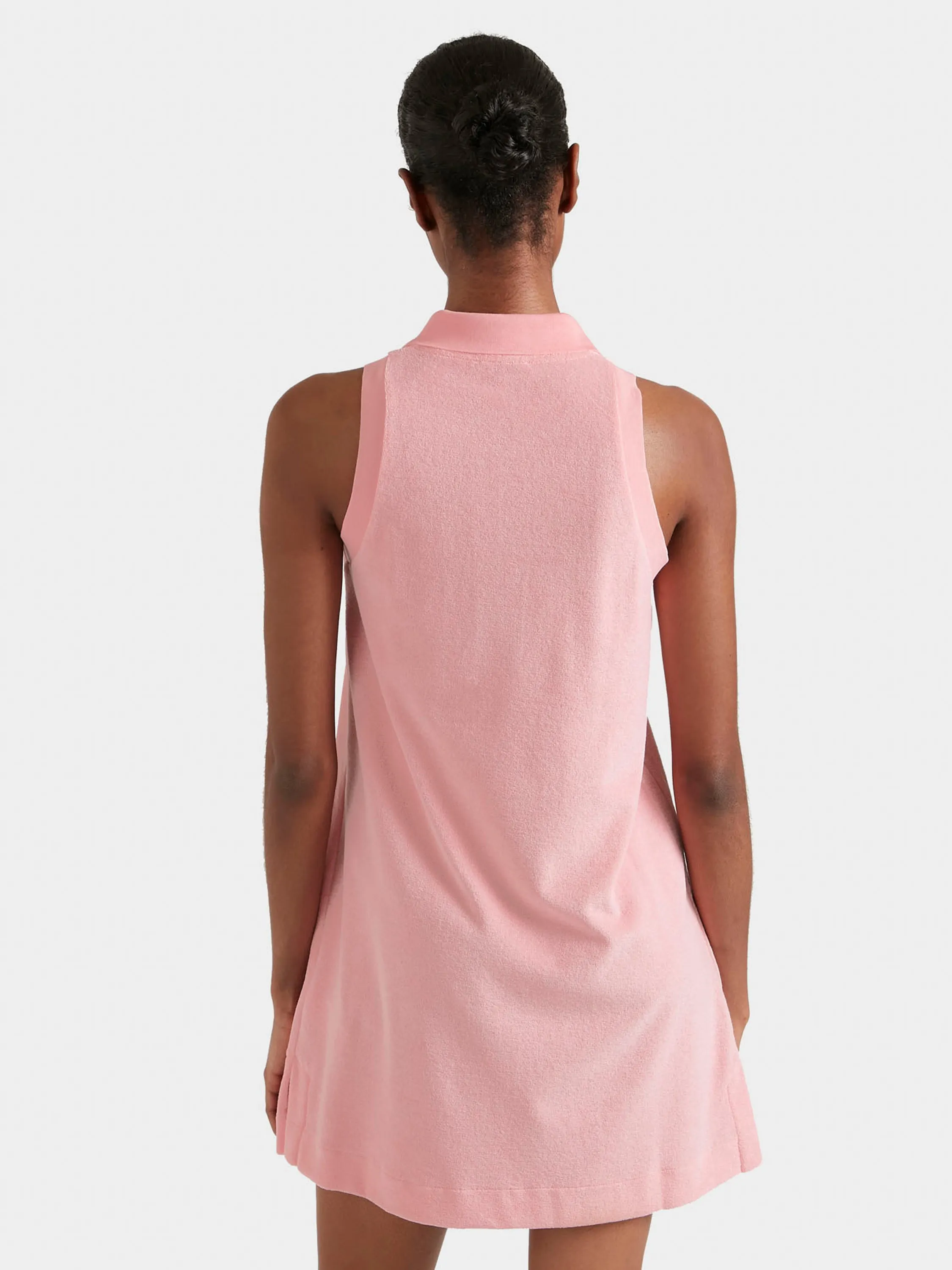 Terry Towelling Tennis Dress - Pink sold by Hunza G product image thumbnail 3