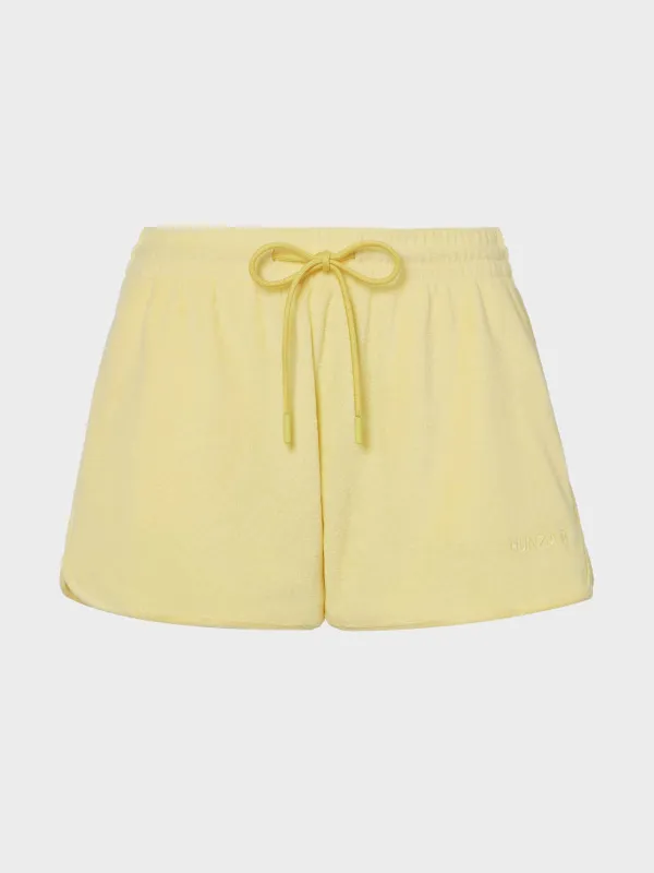 Terry Towelling Shorts - Butter made by Hunza G