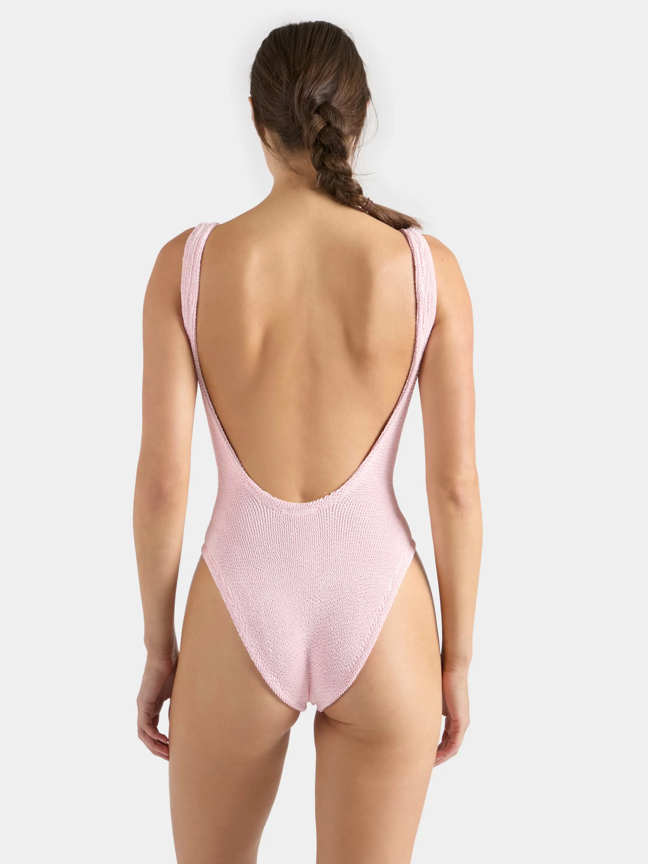 Square Neck Swim - Ballet Pink sold by Hunza G product image thumbnail 3