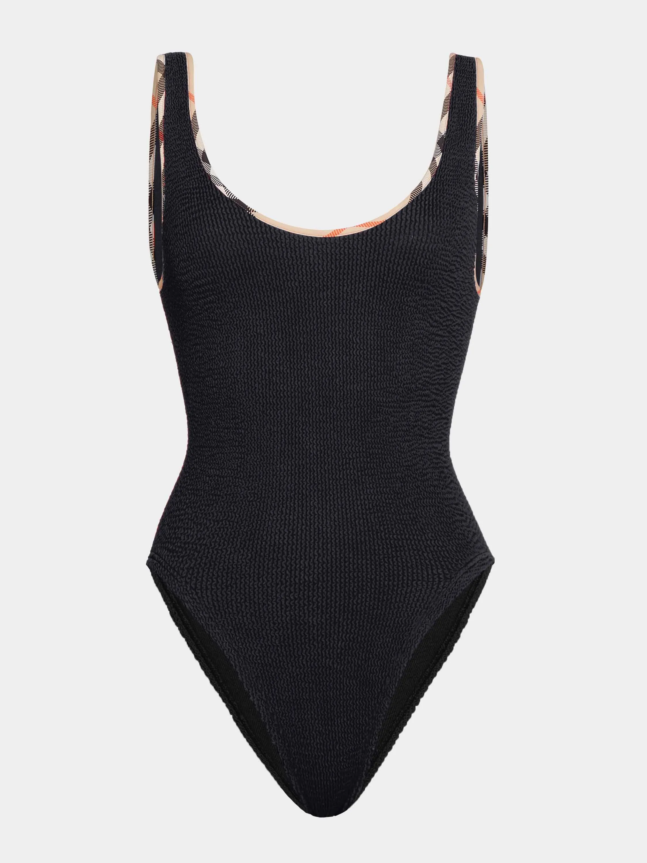 Burberry x Hunza G Faye Swim - Black/Check sold by Hunza G product image thumbnail 2