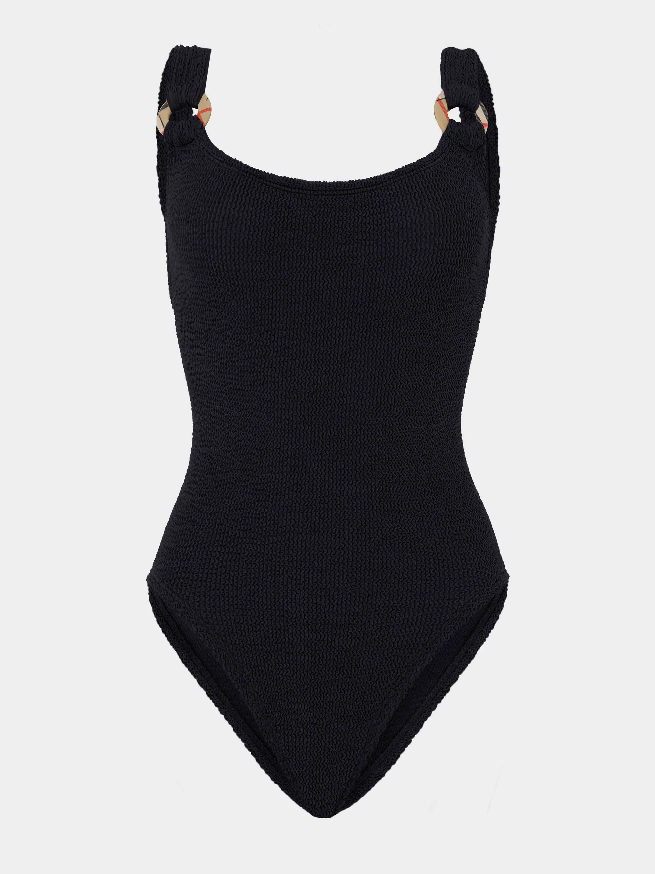 Burberry x Hunza G Domino Swim - Black/Check sold by Hunza G product image thumbnail 2