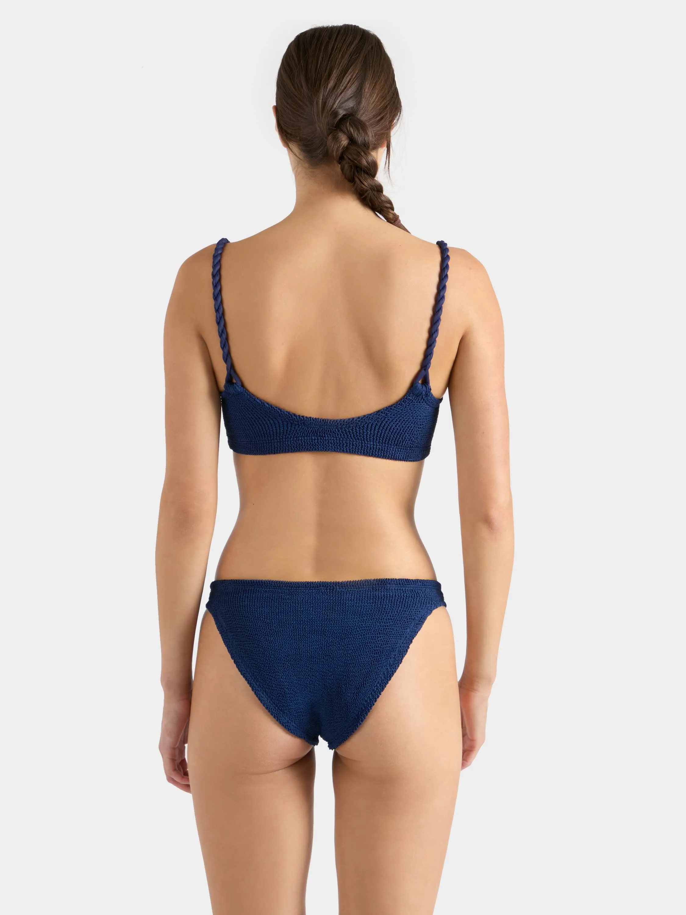 Phoebe Bikini - Navy sold by Hunza G product image thumbnail 3