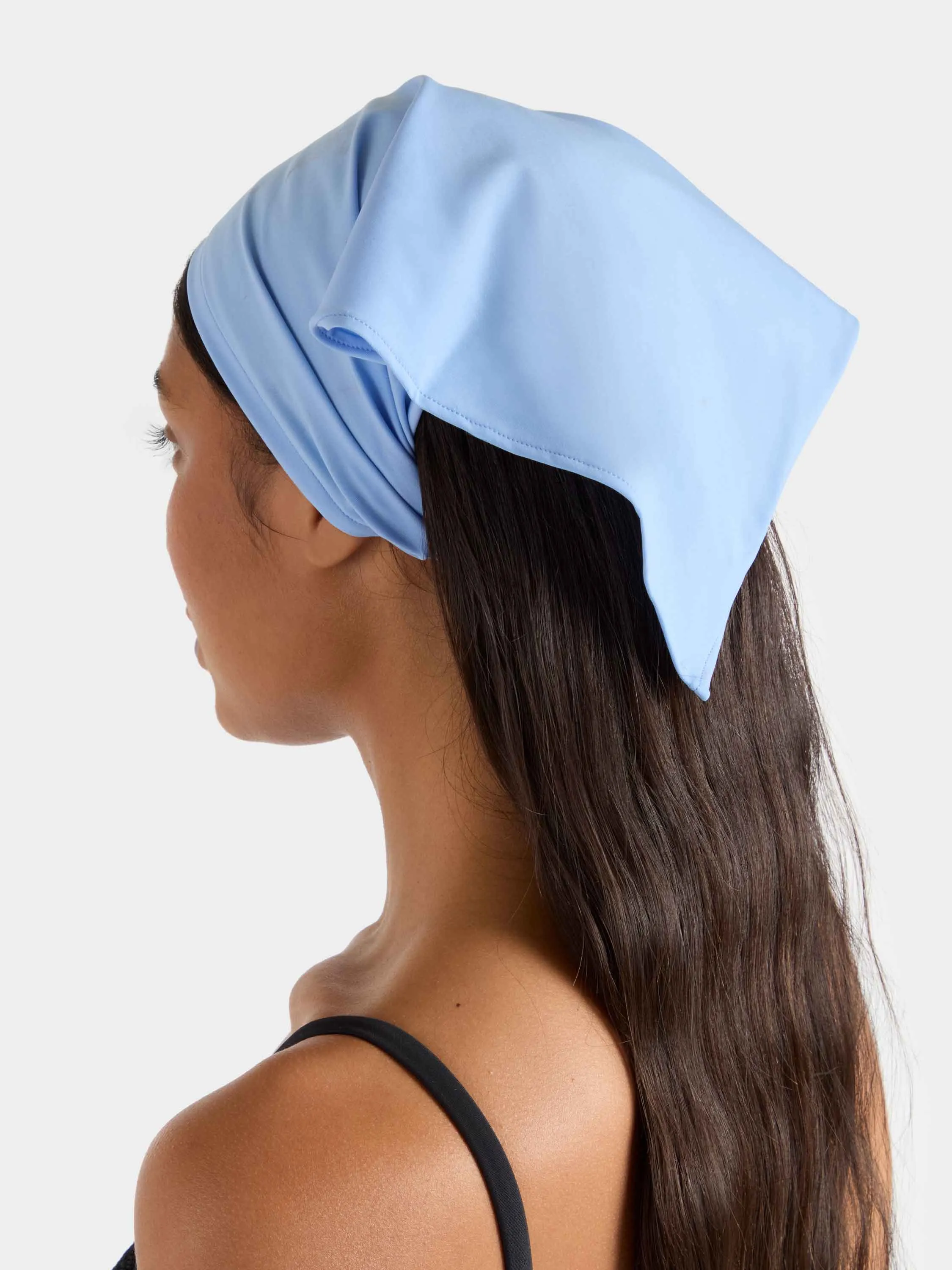 Sofia UPF 50+ Headscarf - Cornflower sold by Hunza G product image thumbnail 3