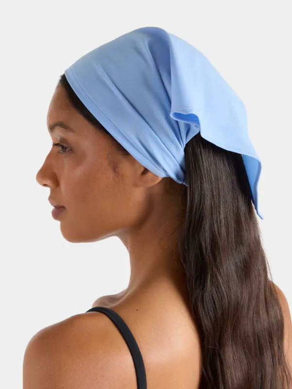 Sofia UPF 50+ Headscarf - Cornflower made by Hunza G