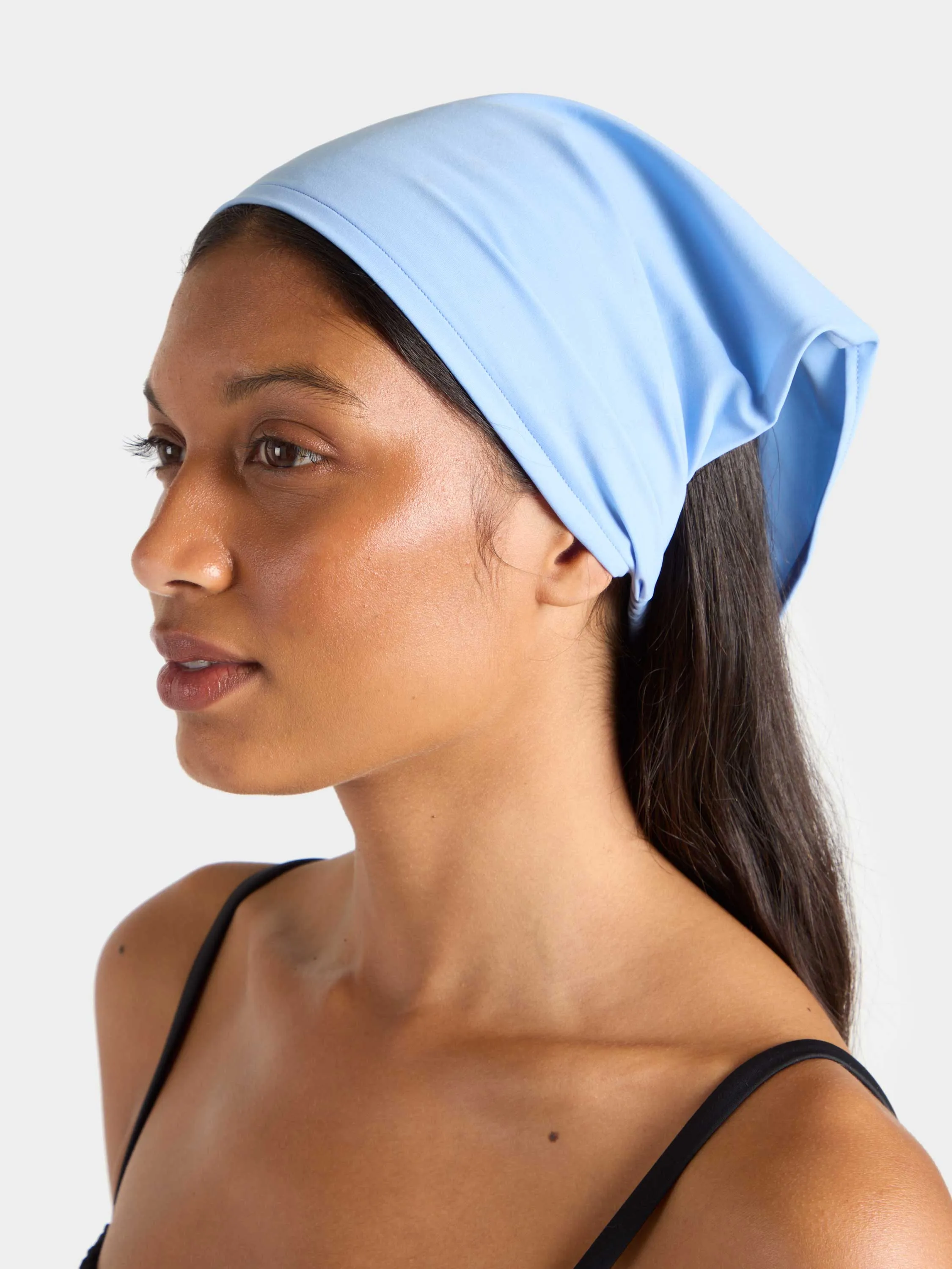 Sofia UPF 50+ Headscarf - Cornflower sold by Hunza G product image thumbnail 2