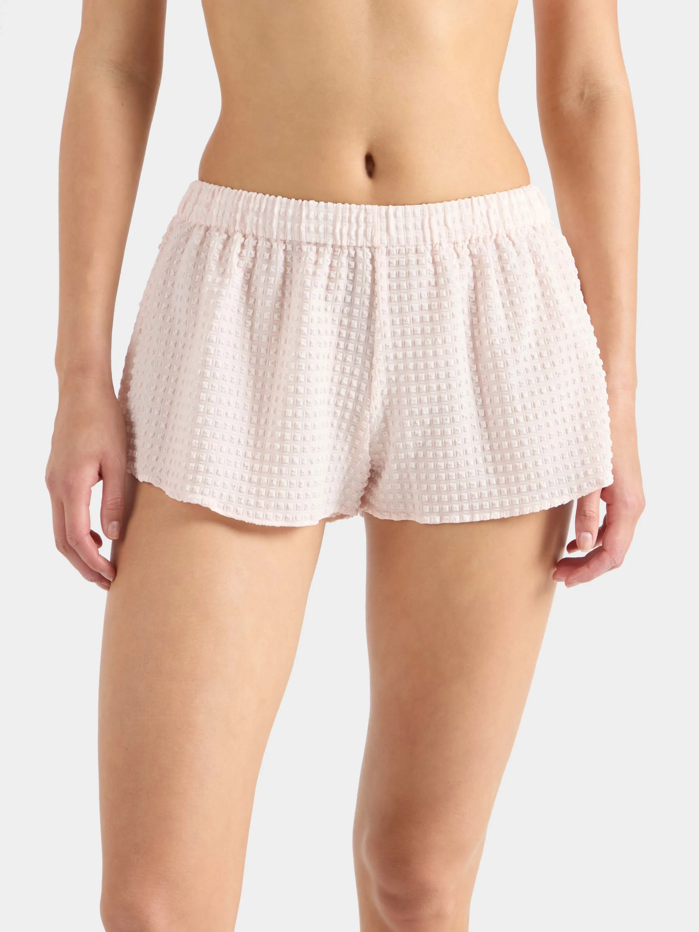 Resort Shorts - Seersucker Bubblebath sold by Hunza G
