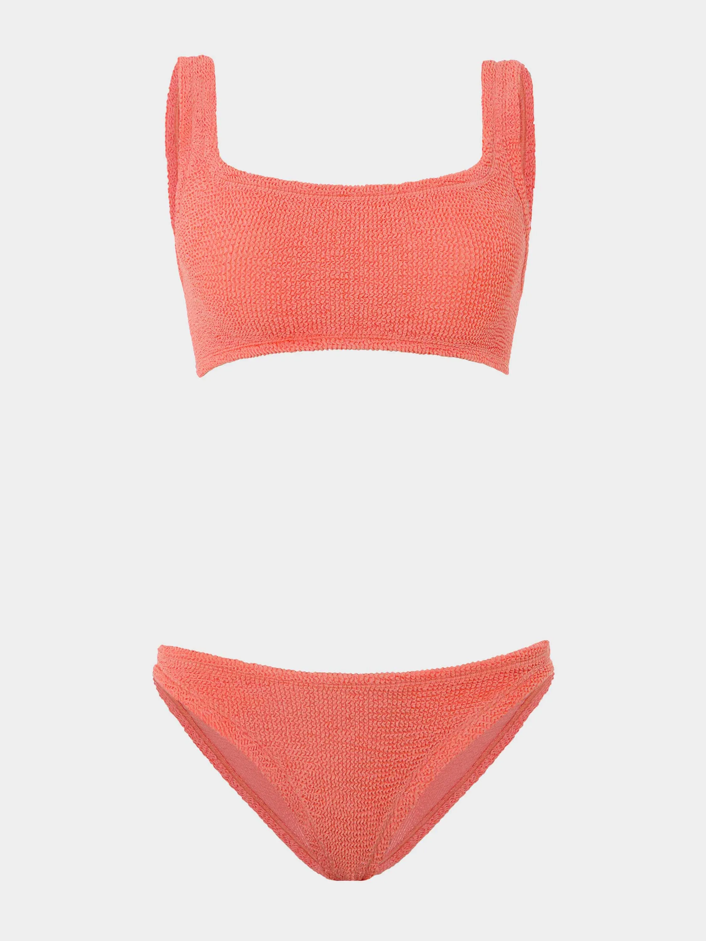 Xandra Bikini - Metallic Coral sold by Hunza G