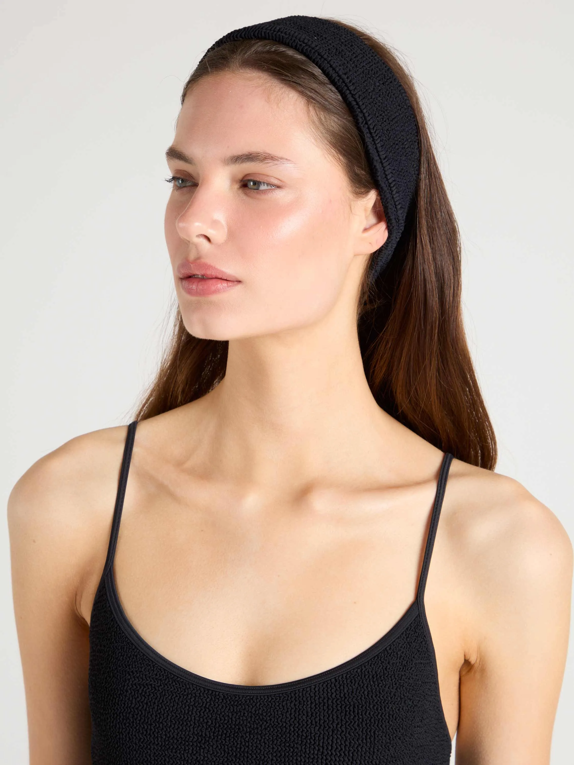 Original Crinkle™ Headband - Black sold by Hunza G product image thumbnail 3