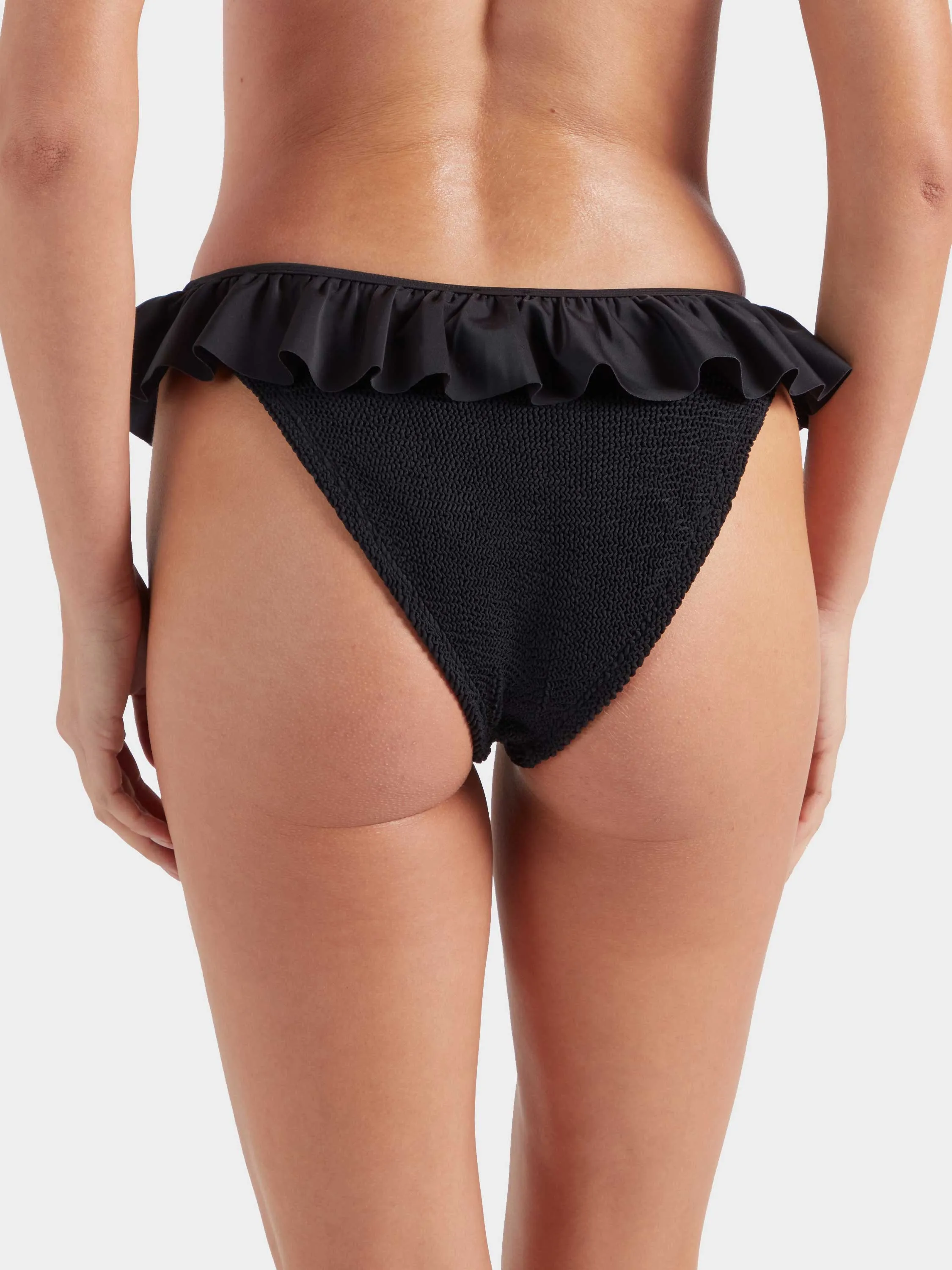 Frill Bikini Bottom - Black sold by Hunza G product image thumbnail 3