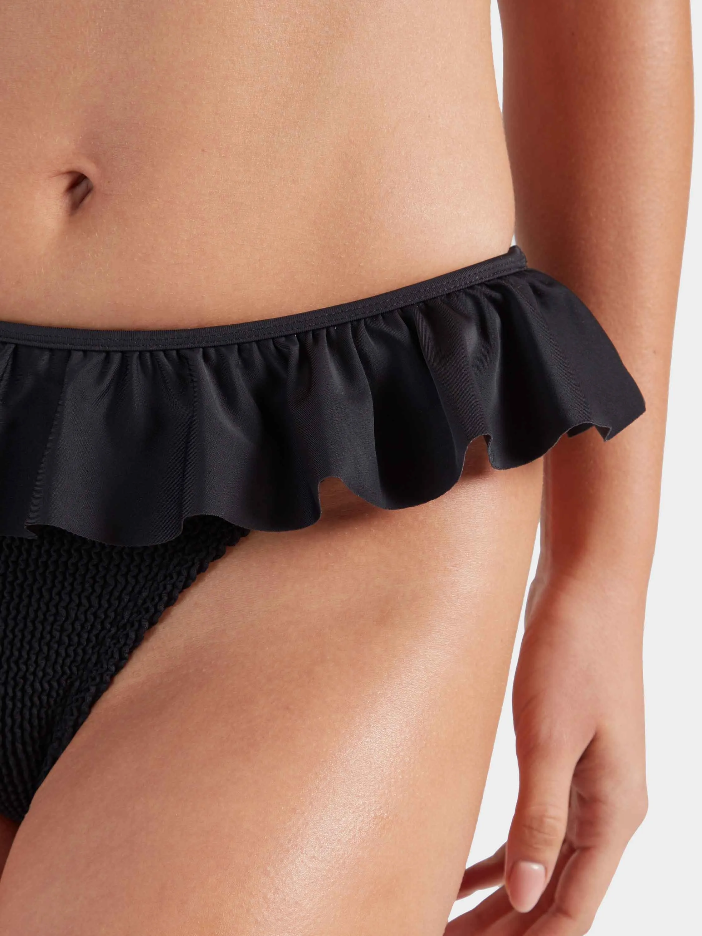 Frill Bikini Bottom - Black sold by Hunza G product image thumbnail 4