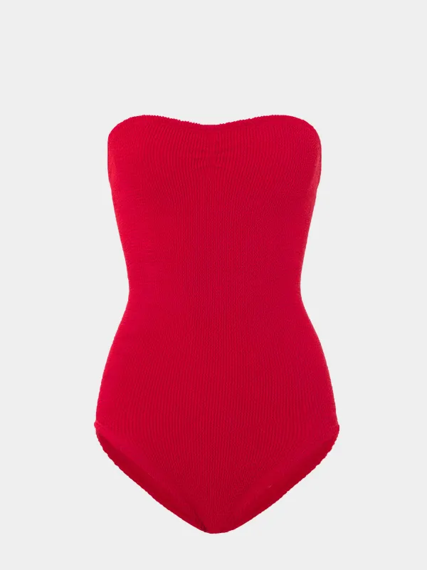 Coverage Brooke Swim - Red made by Hunza G