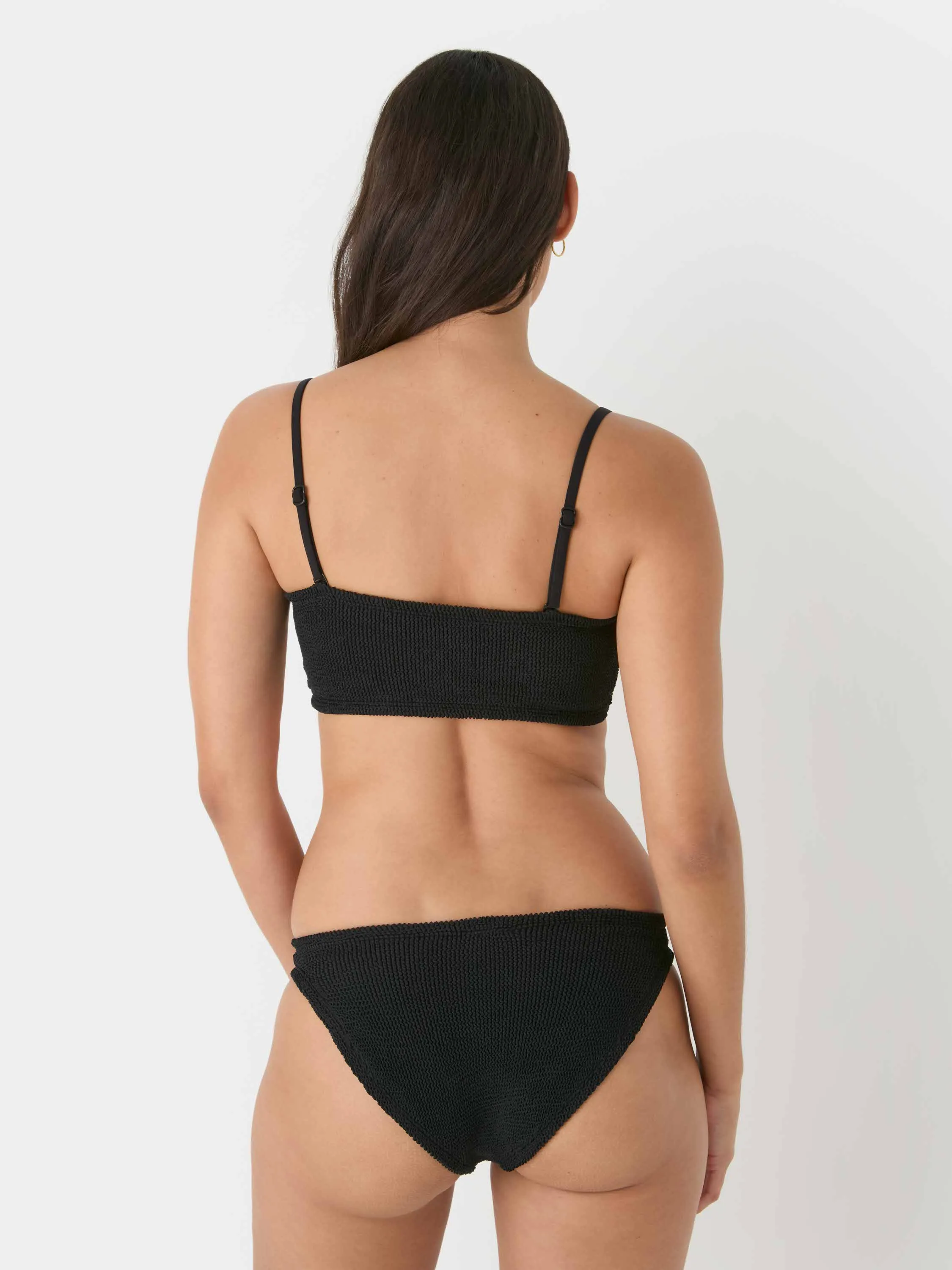 Delphine Polka Dot Bikini - Black/Vanilla polka-dot sold by Hunza G product image thumbnail 5