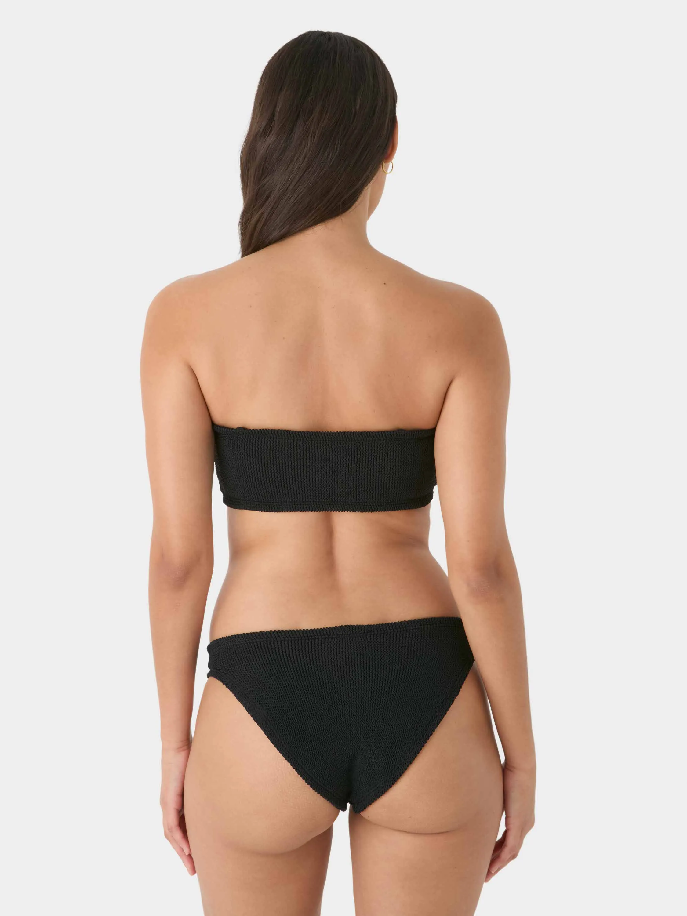 Delphine Polka Dot Bikini - Black/Vanilla polka-dot sold by Hunza G product image thumbnail 3