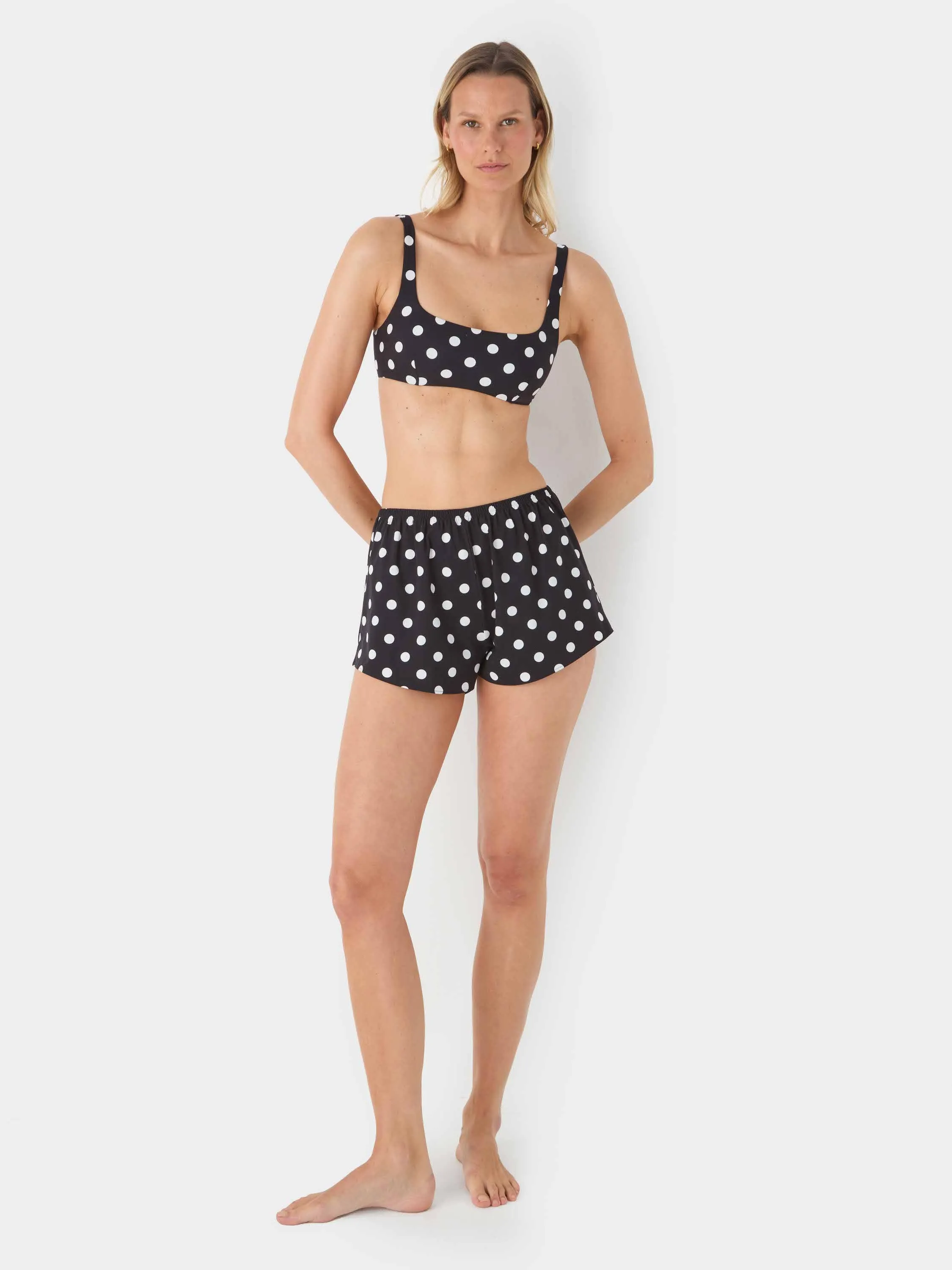 UPF Short - Black polka-dot sold by Hunza G