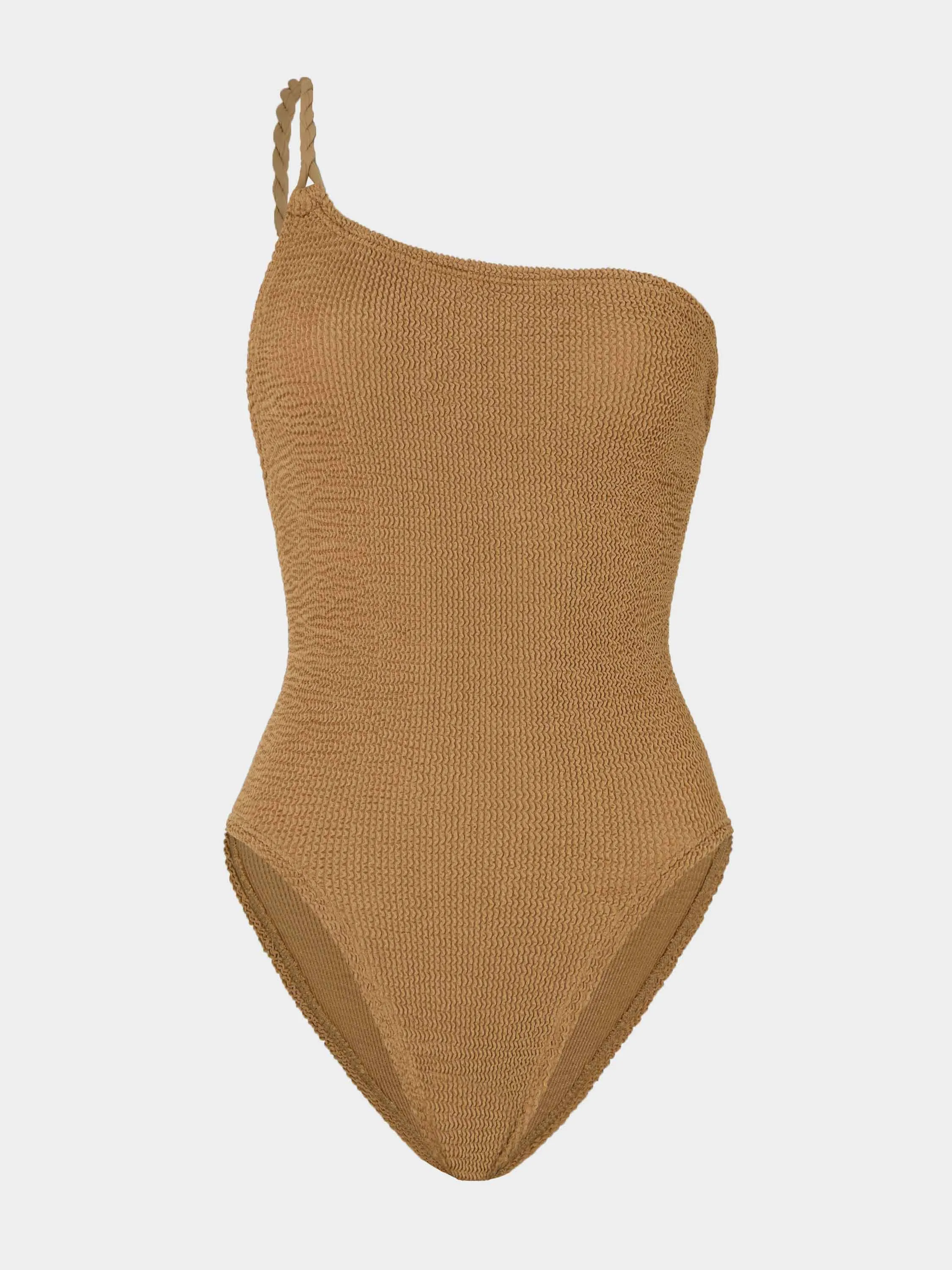 Dionne Swim - Metallic Cocoa sold by Hunza G