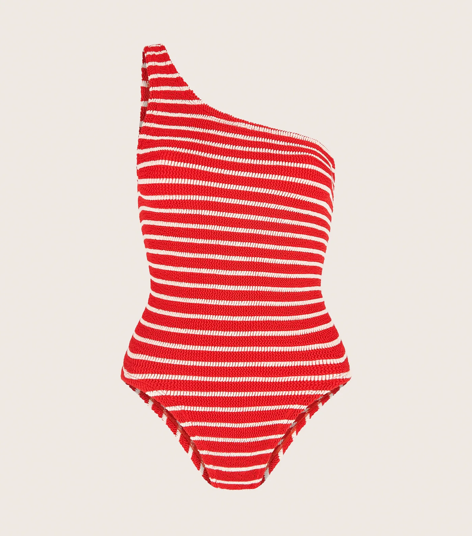Nancy Stripe Swim - Red/White sold by Hunza G product image thumbnail 2