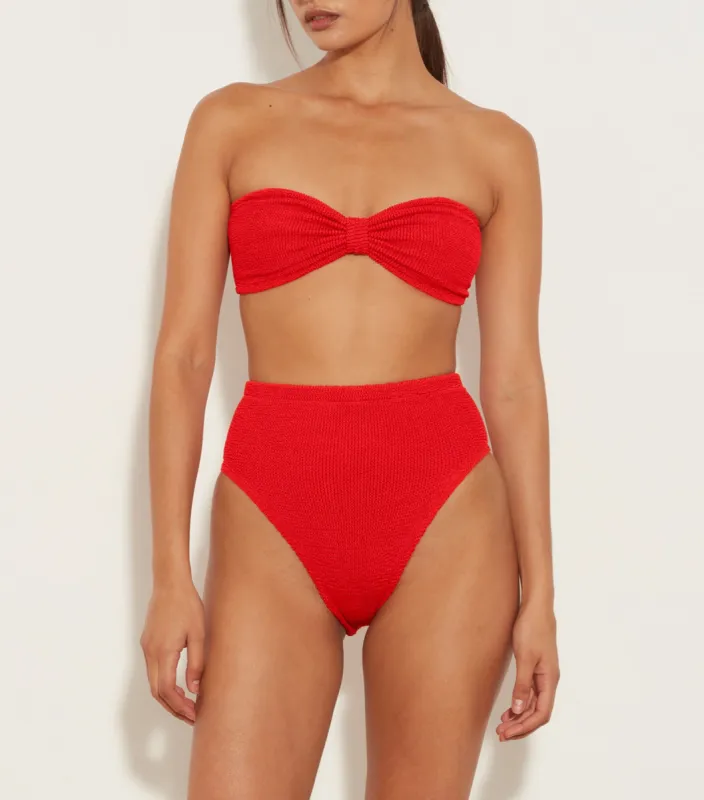Ruby Bikini - Red made by Hunza G