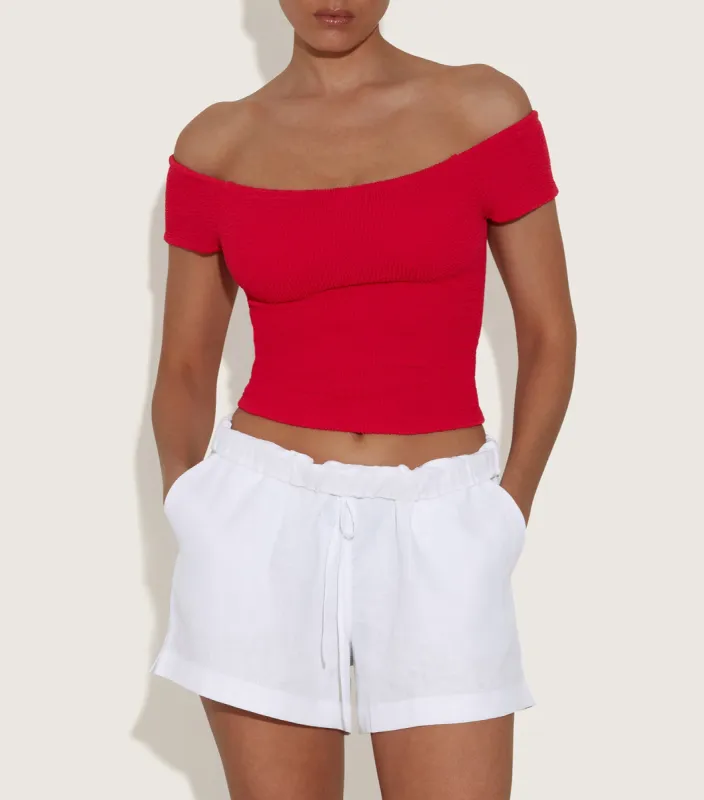 Grace Top - Red made by Hunza G