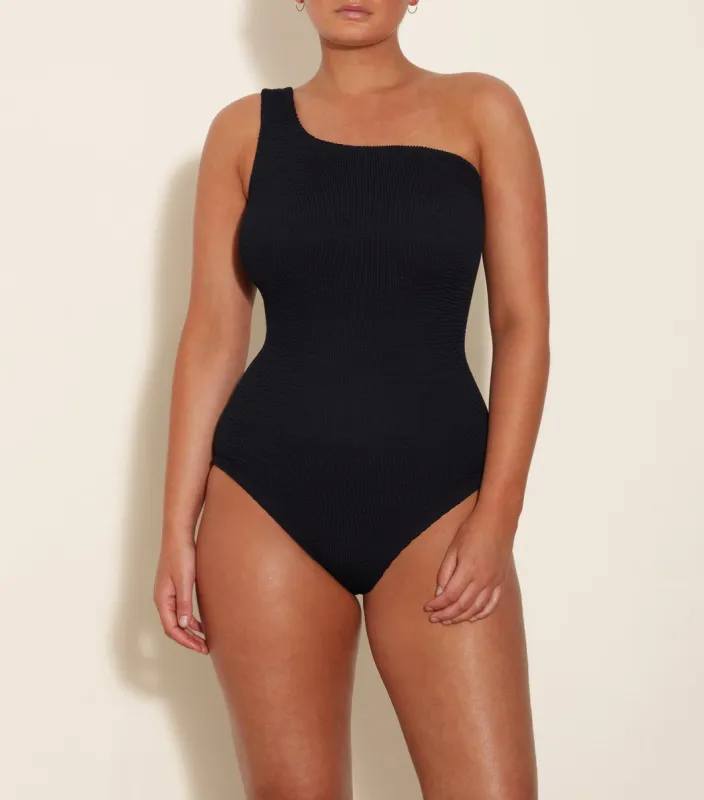 Coverage Nancy Swim - Black sold by Hunza G