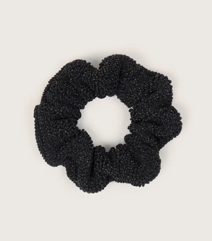 Scrunchie Lurex - Black/Gold made by Hunza G