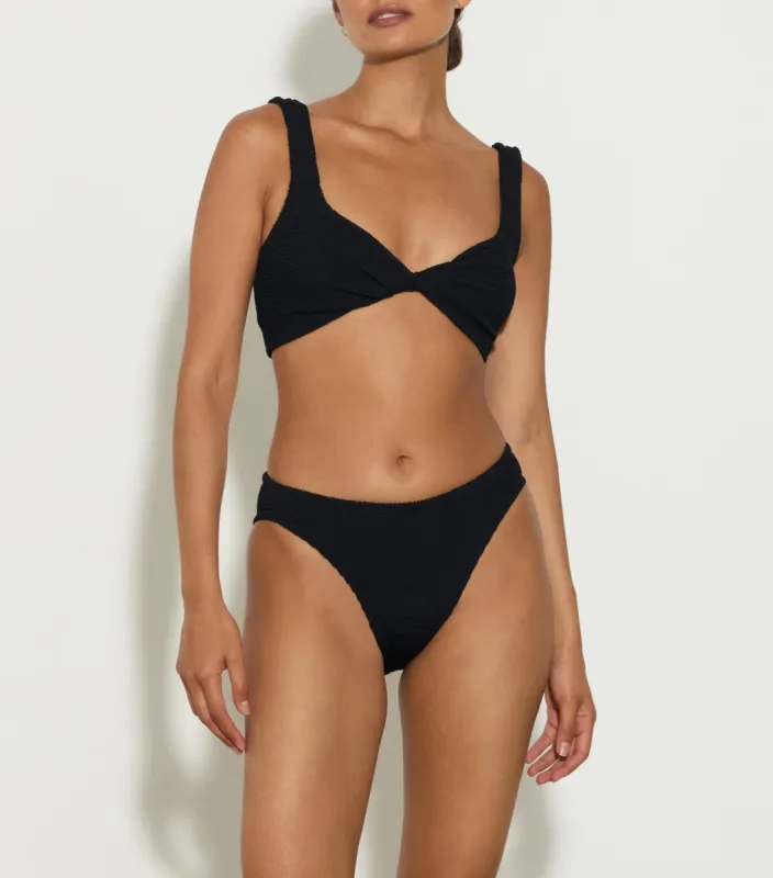 Coverage Juno Bikini - Black sold by Hunza G