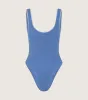 Faye Swim - Cornflower/White sold by Hunza G