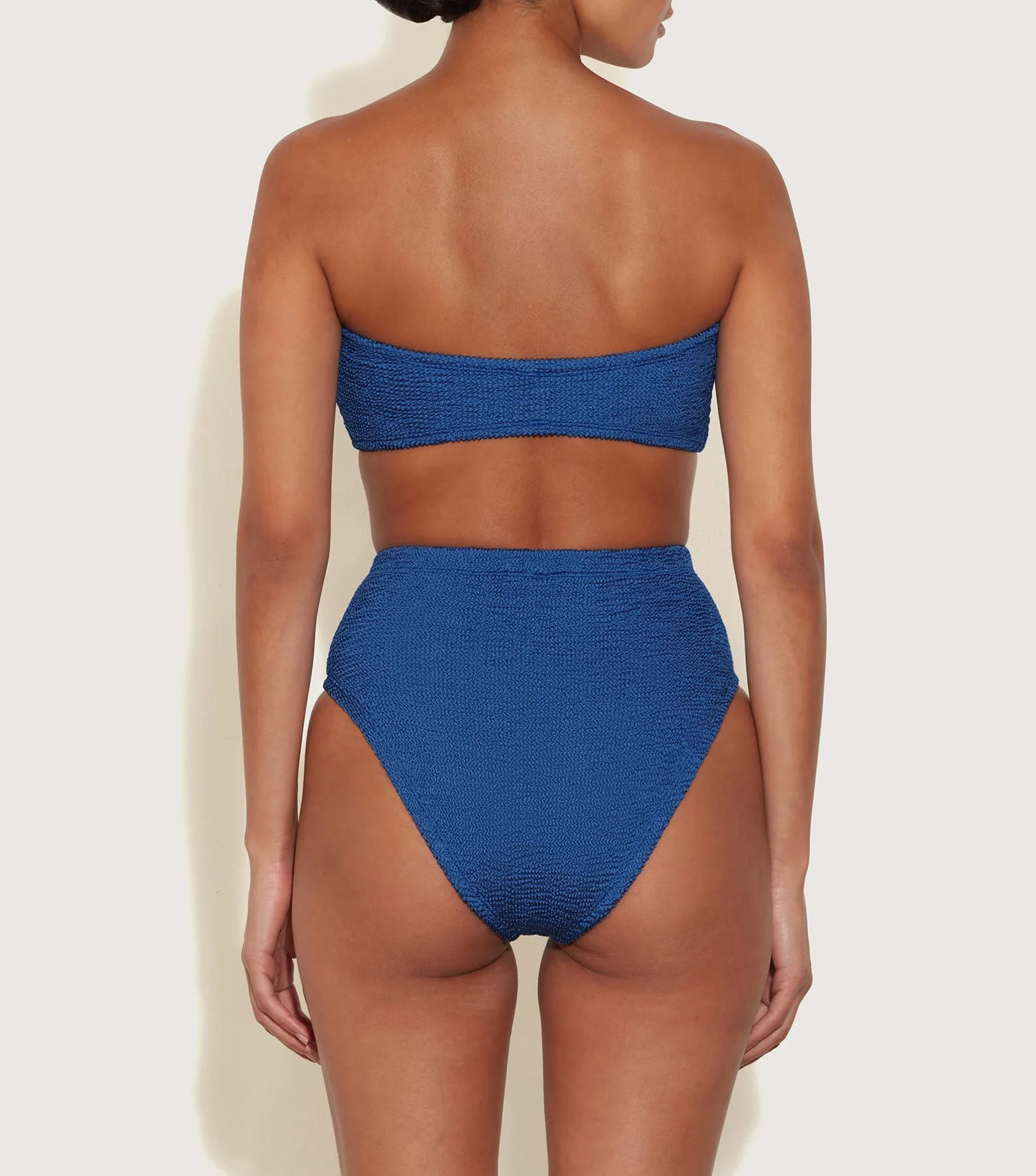 Ruby Bikini - Metallic Denim sold by Hunza G product image thumbnail 3