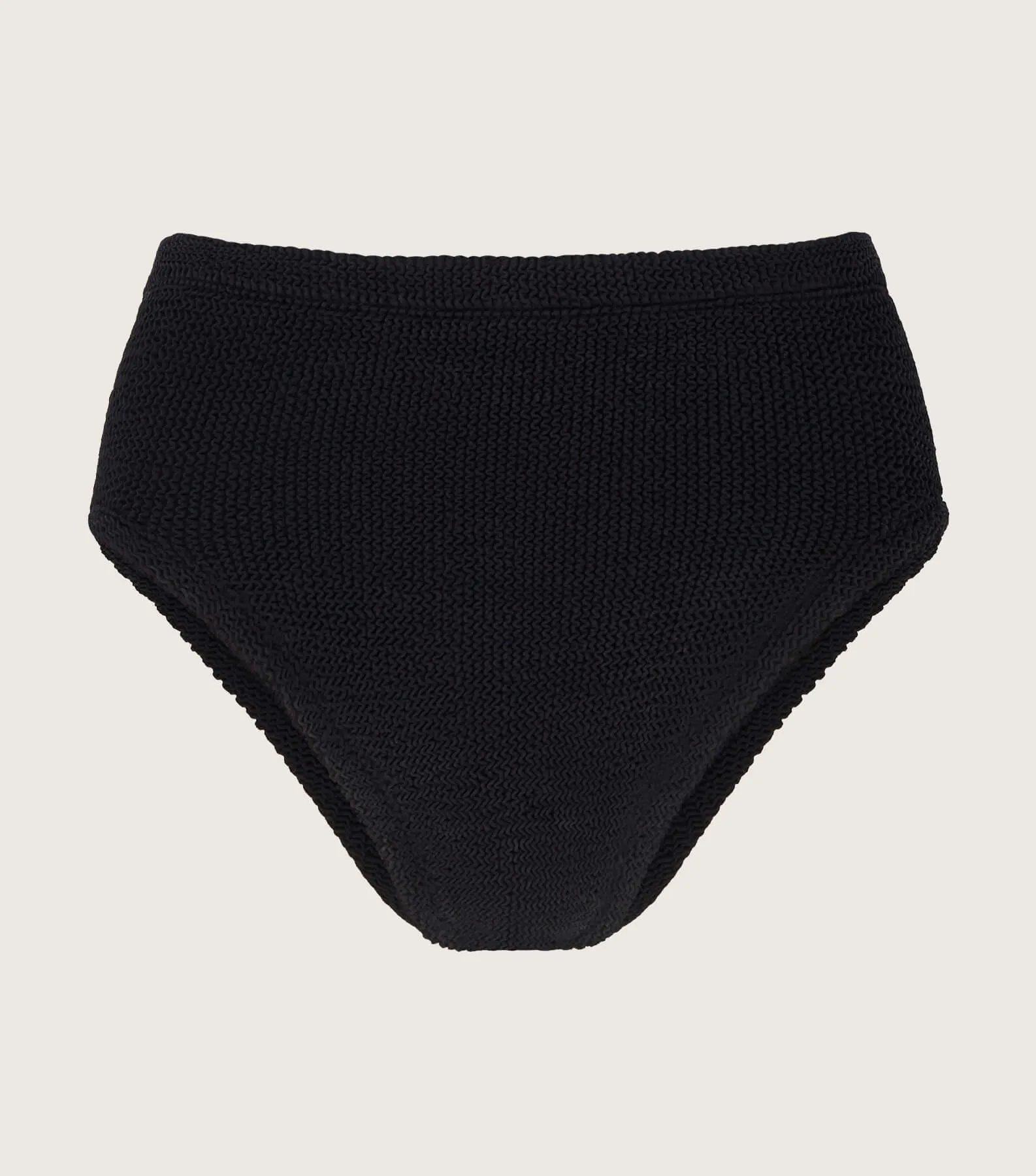 High Waist Bikini Bottom - Black sold by Hunza G product image thumbnail 2