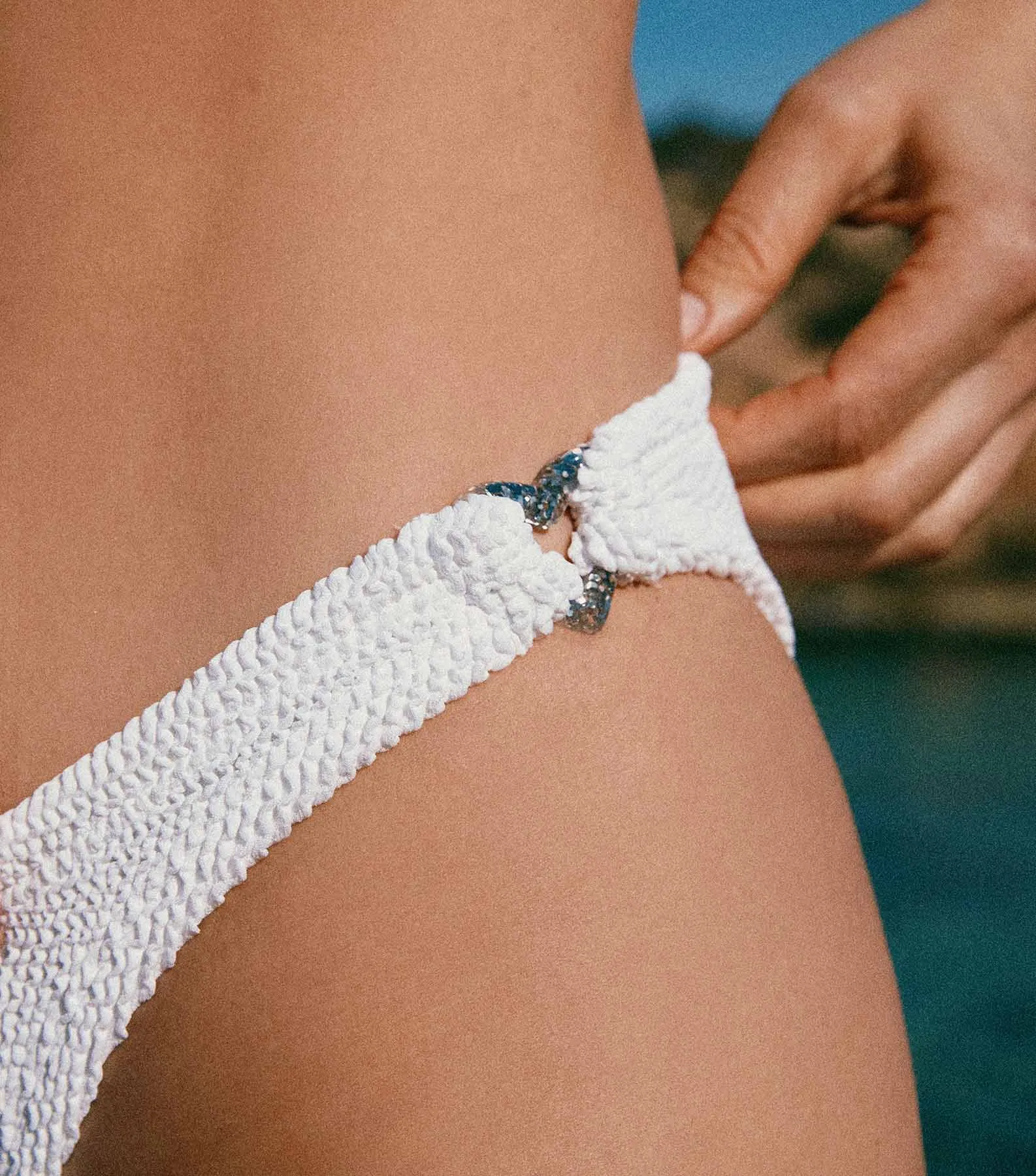 Nicole Bikini - White sold by Hunza G product image thumbnail 2