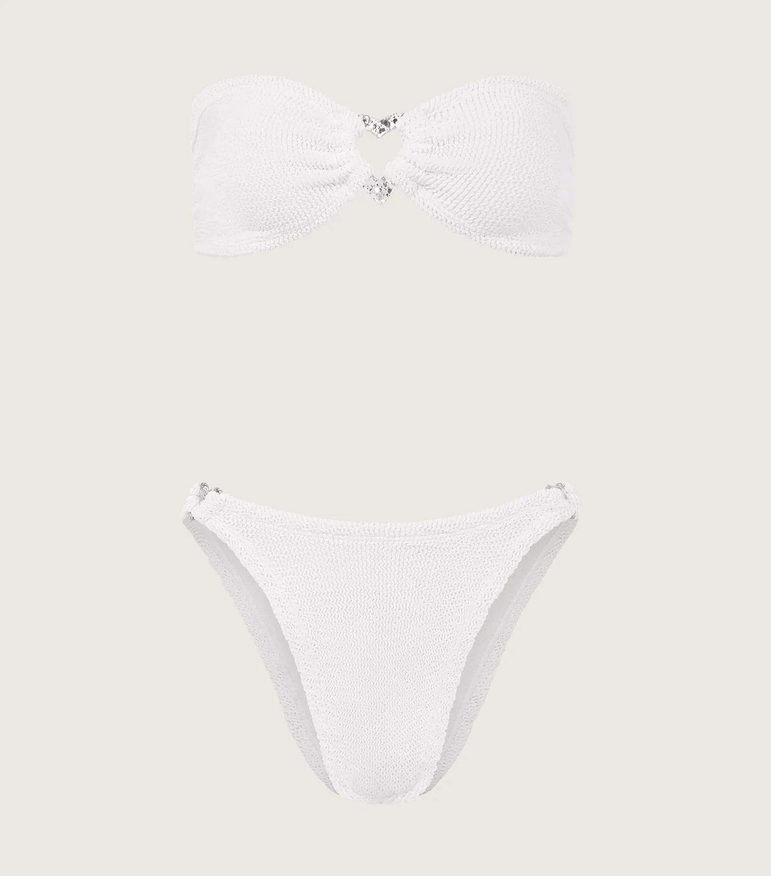 Nicole Bikini - White sold by Hunza G product image thumbnail 3