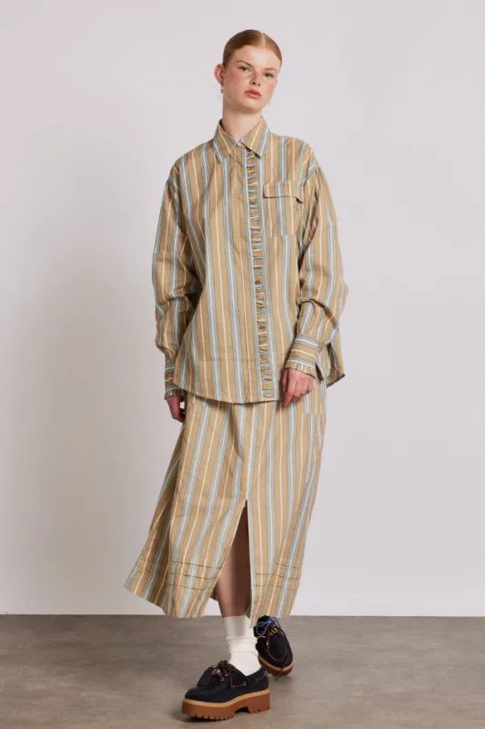 nava pocket skirt made by Damson Madder