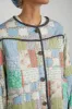 macy quilted jacket - patchwork floral sold by Damson Madder