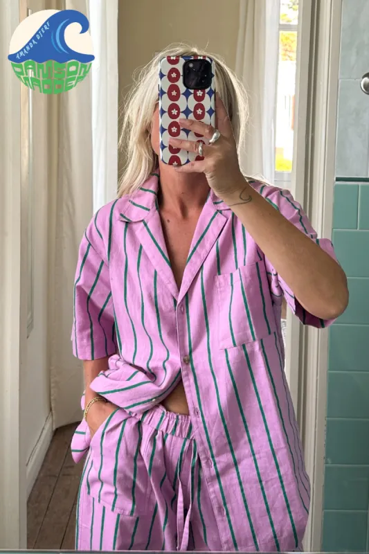sydney stripe shirt sold by Damson Madder
