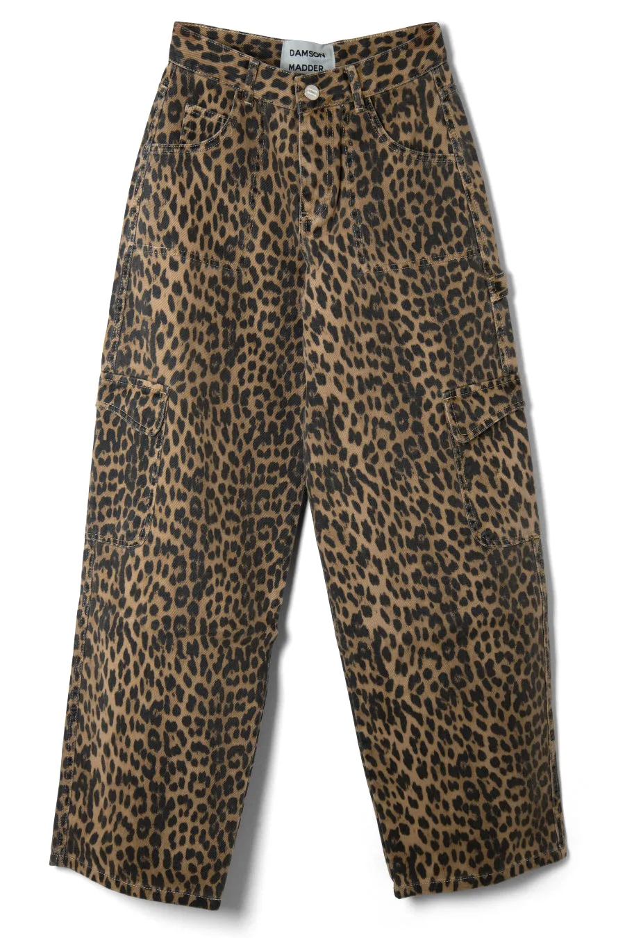 cargo jeans - leopard sold by Damson Madder product image thumbnail 5