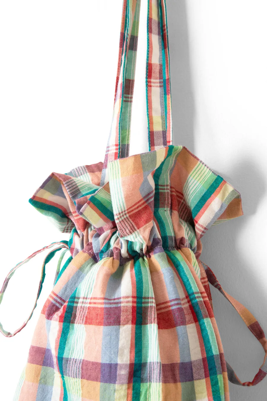 pouch bag - picnic check sold by Damson Madder product image thumbnail 5