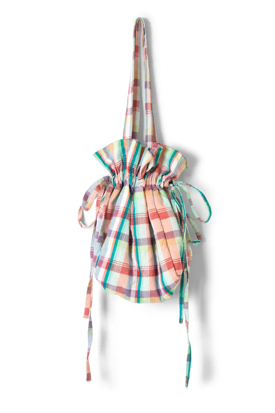 pouch bag - picnic check sold by Damson Madder product image thumbnail 2