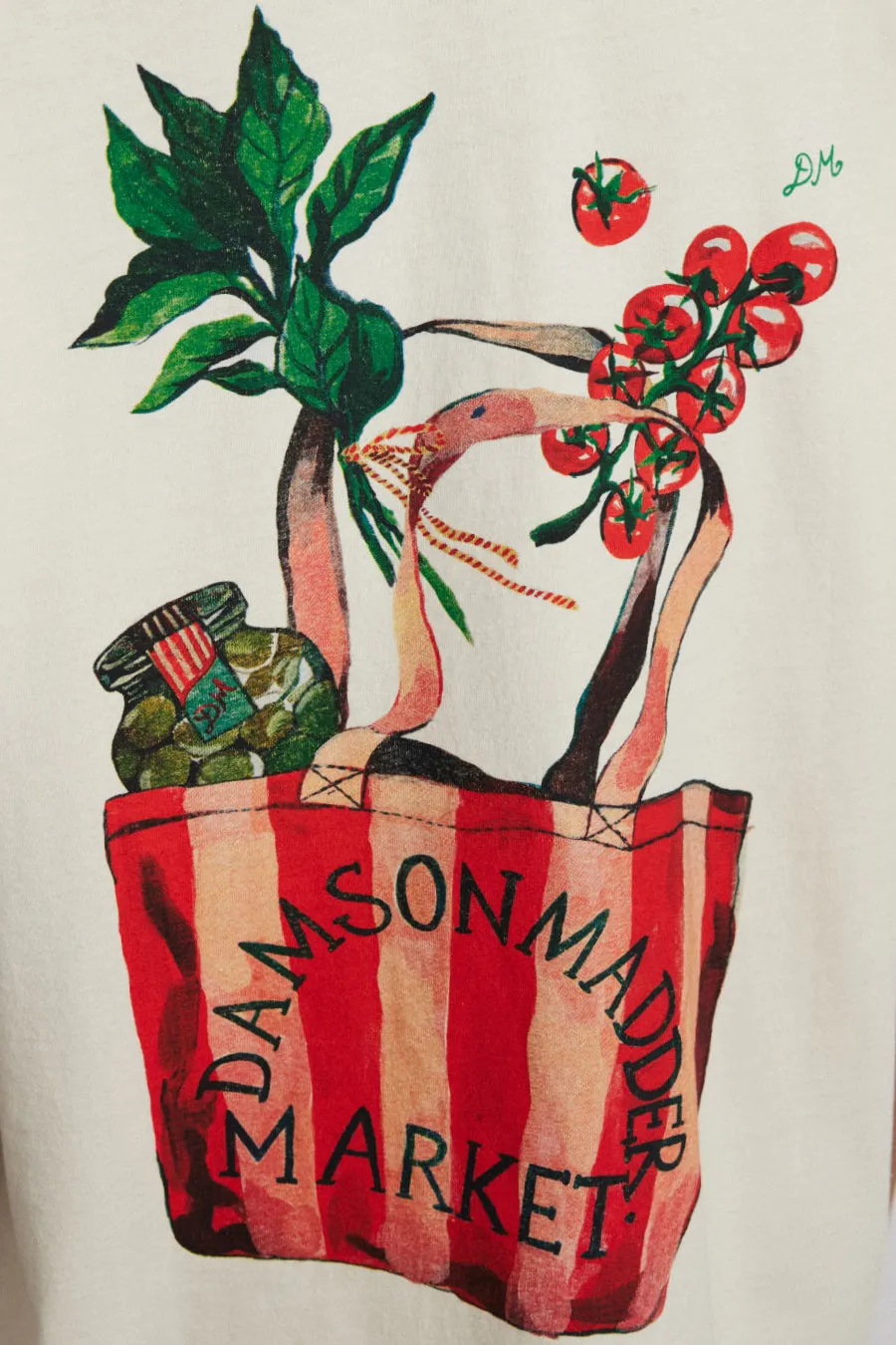 market boyfriend tee sold by Damson Madder product image thumbnail 3
