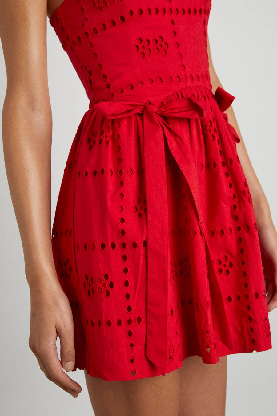 penelope mini - red broderie sold by Damson Madder product image thumbnail 5