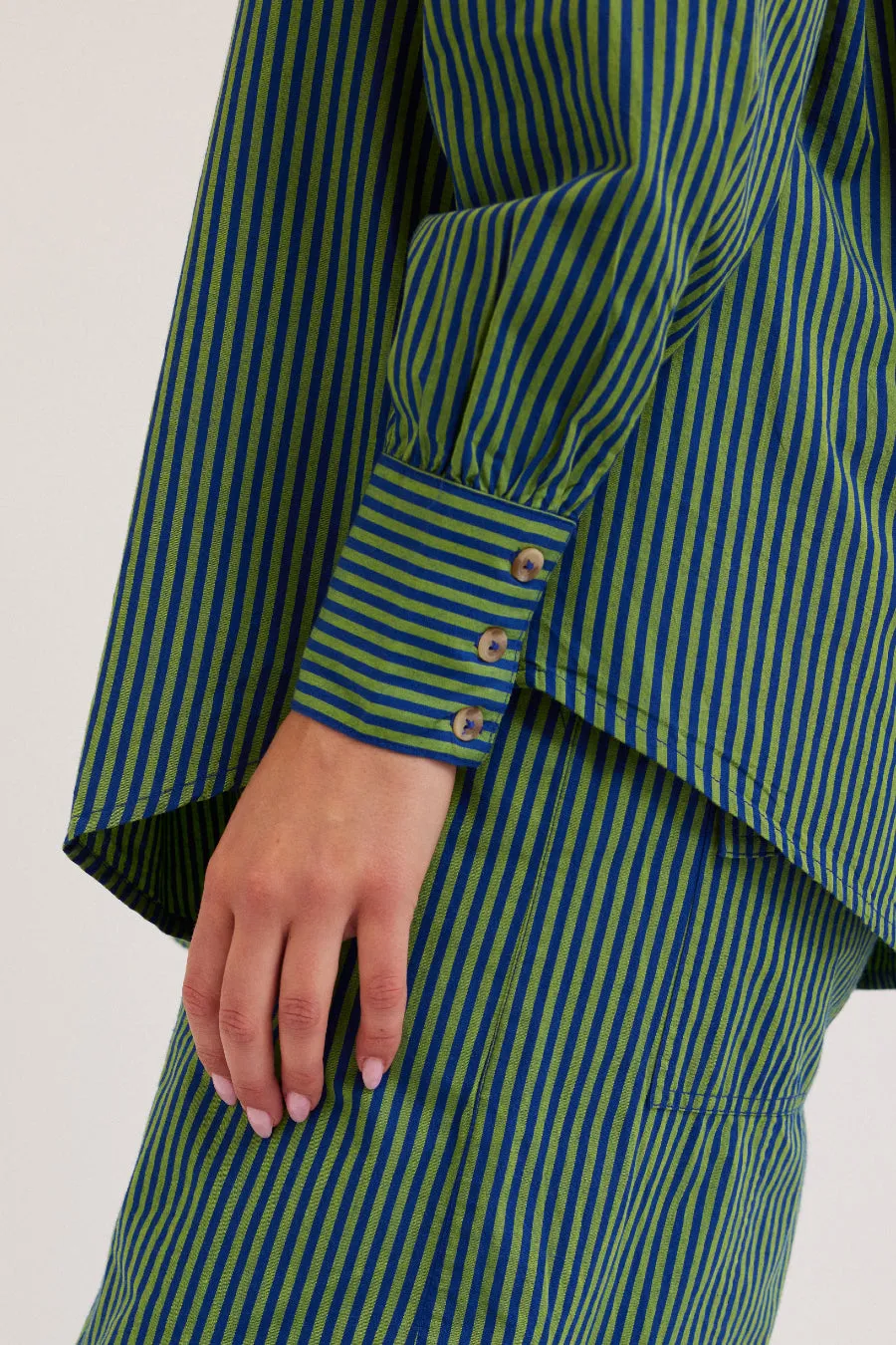 fontaine blouse - stripe sold by Damson Madder product image thumbnail 5